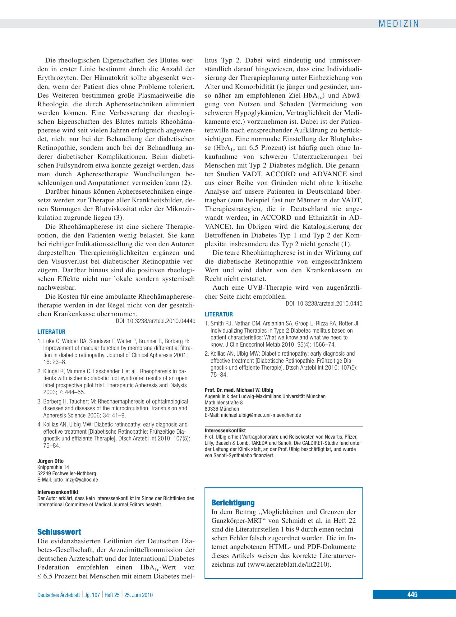 Vorschauseite 1: Schlusswort – Deutsches Ärzteblatt