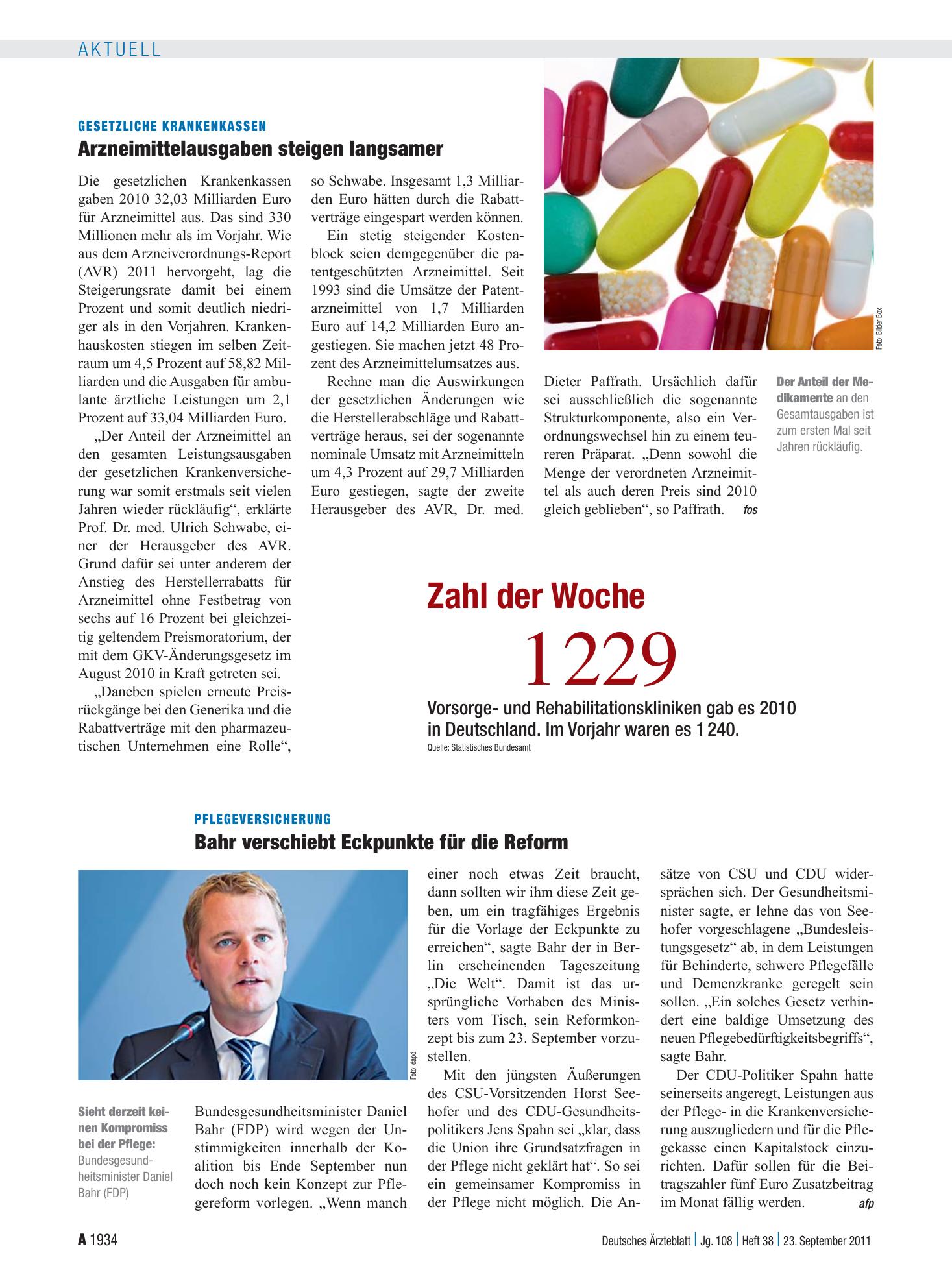 Vorschauseite 1: Zahl der Woche 1 229 – Deutsches Ärzteblatt