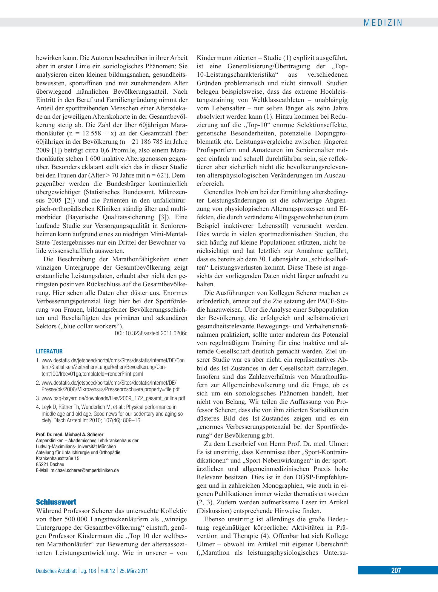 Vorschauseite 1: Schlusswort – Deutsches Ärzteblatt