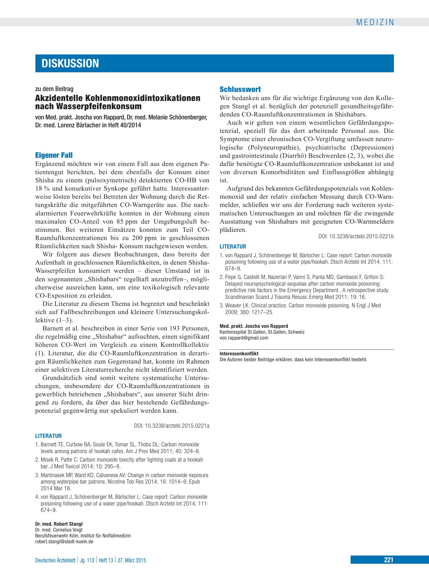 Vorschauseite 1: Eigener Fall – Deutsches Ärzteblatt
