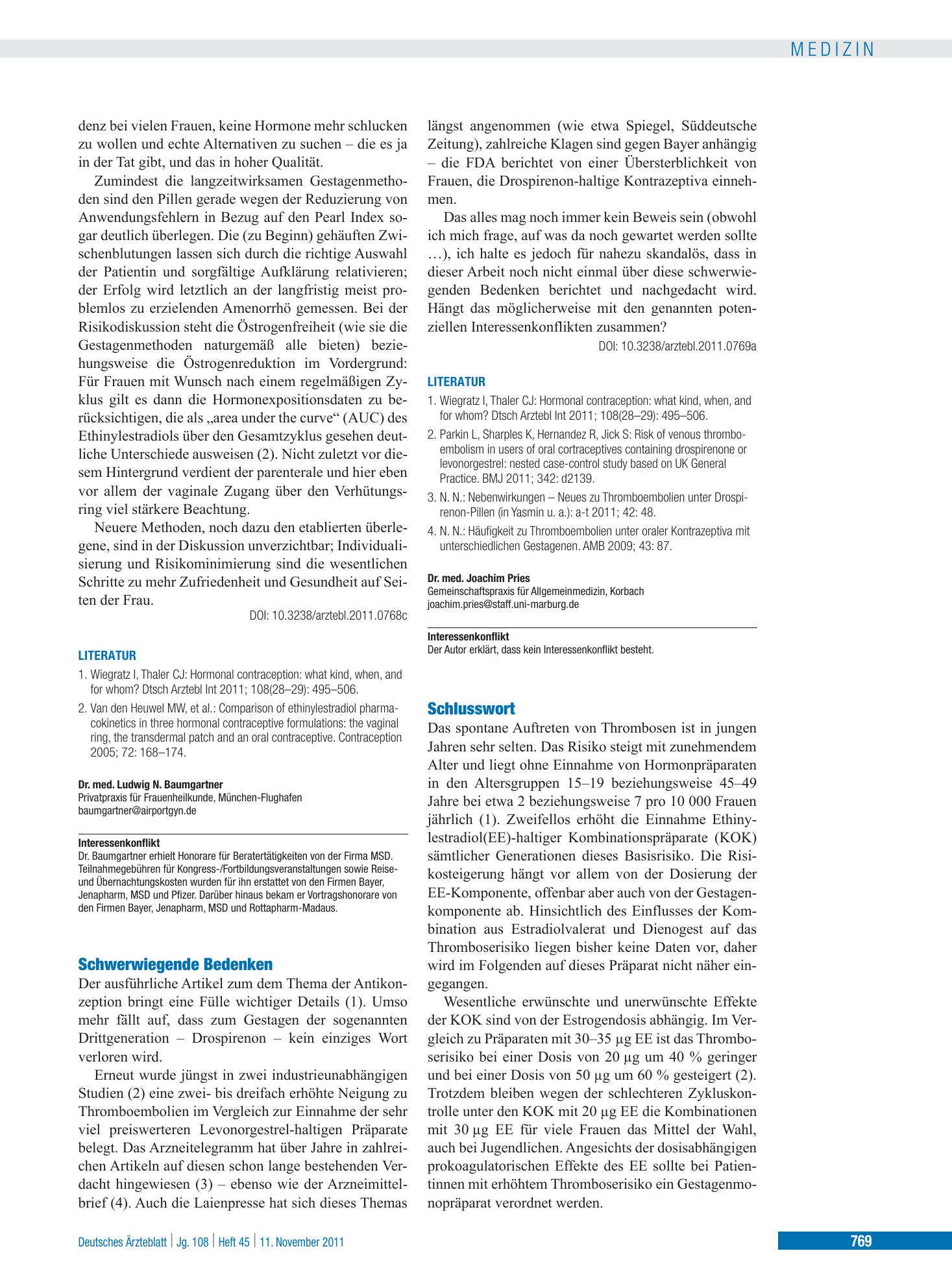 Vorschauseite 1: Schwerwiegende Bedenken – Deutsches Ärzteblatt