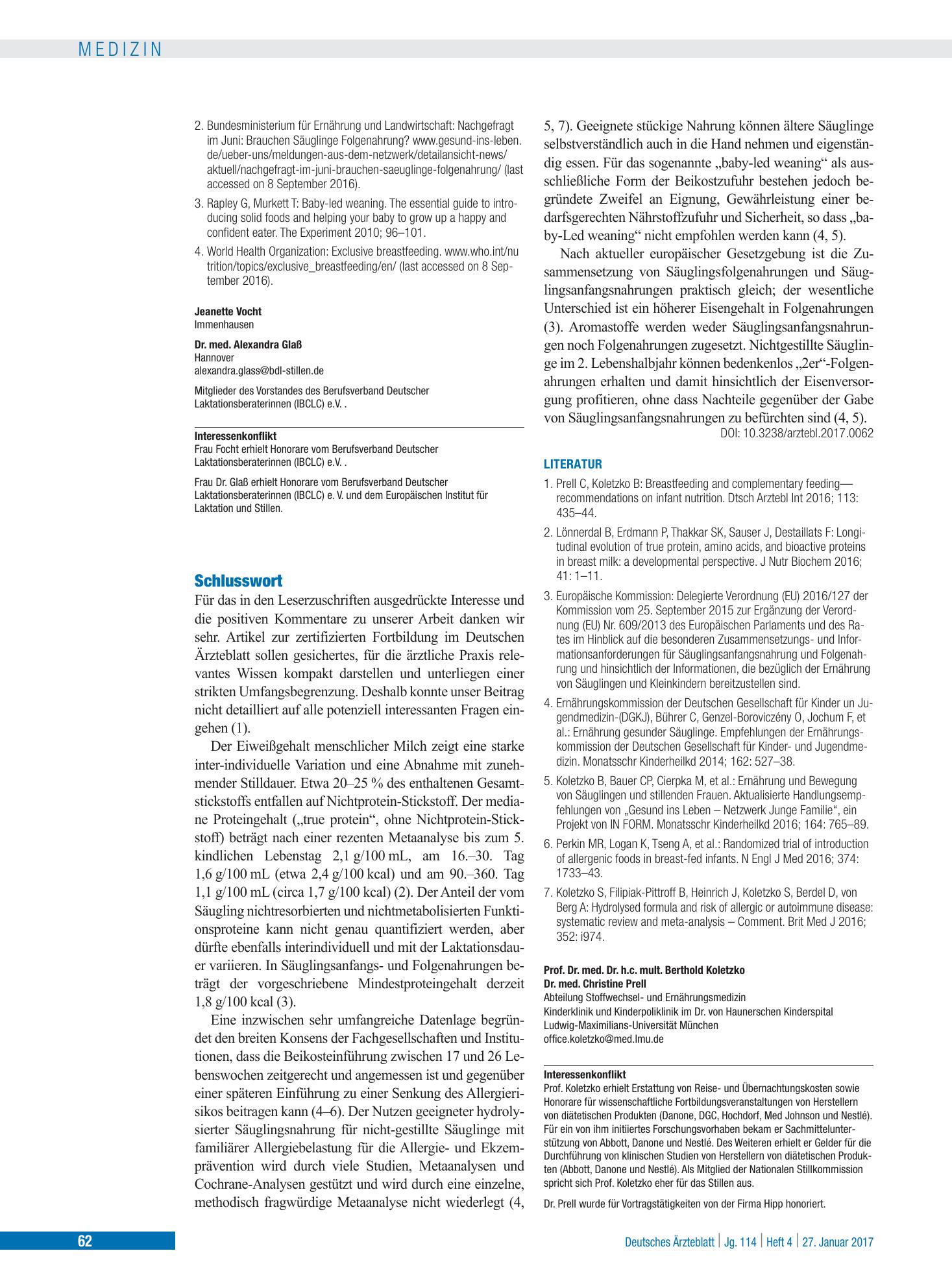 Vorschauseite 1: Schlusswort – Deutsches Ärzteblatt