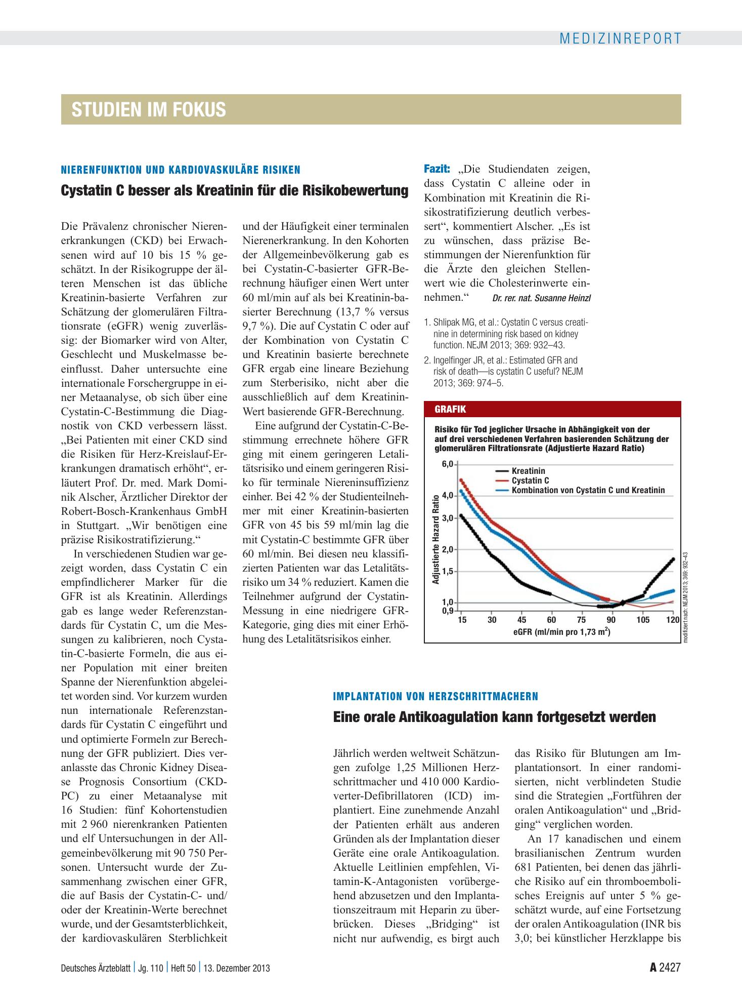 Vorschauseite 1: Implantation von Herzschrittmachern: Eine orale Antikoagulation kann fortgesetzt werden – Deutsches Ärzteblatt