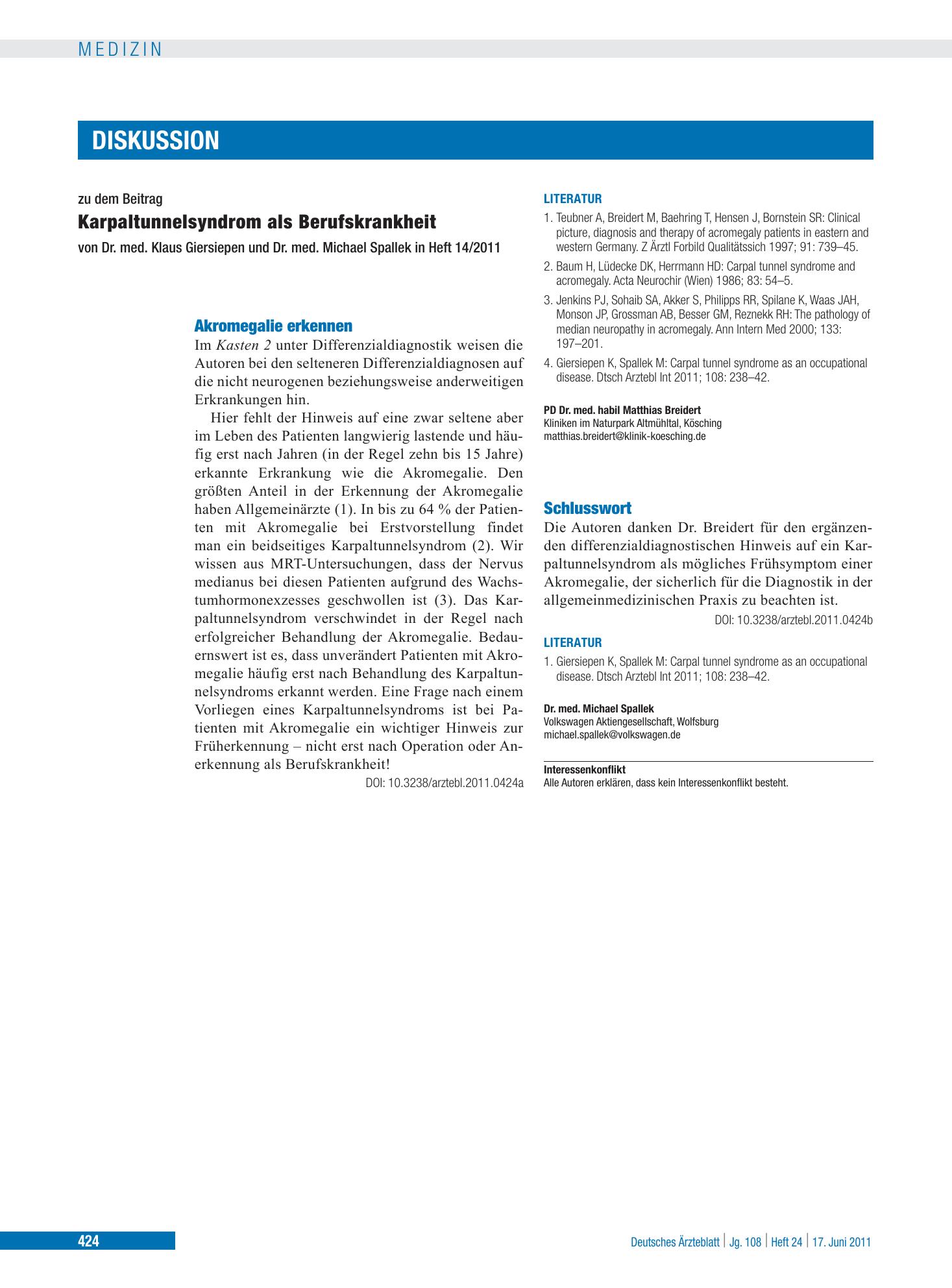Vorschauseite 1: Schlusswort – Deutsches Ärzteblatt