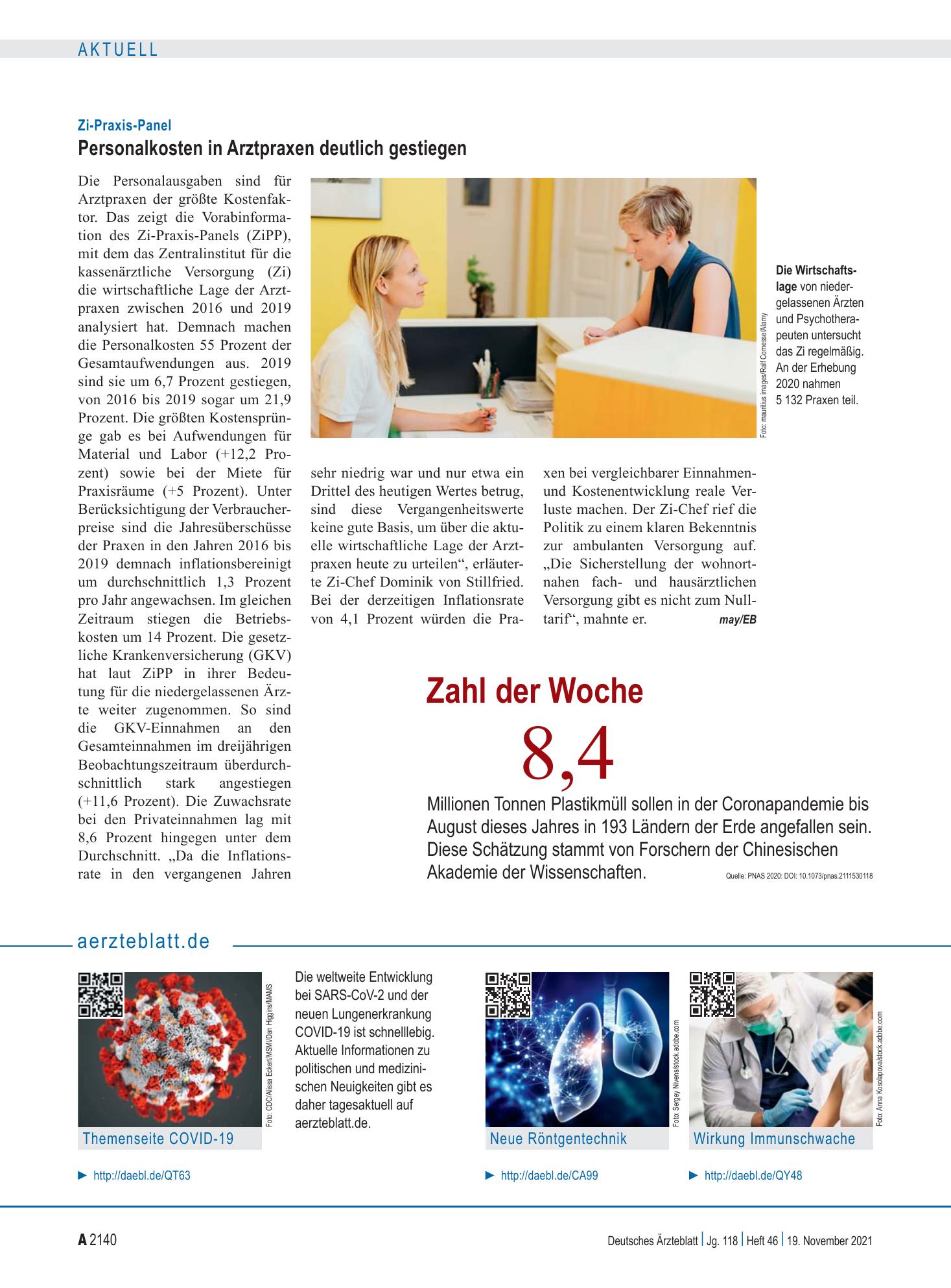 Vorschauseite 1: aerzteblatt.de – Deutsches Ärzteblatt