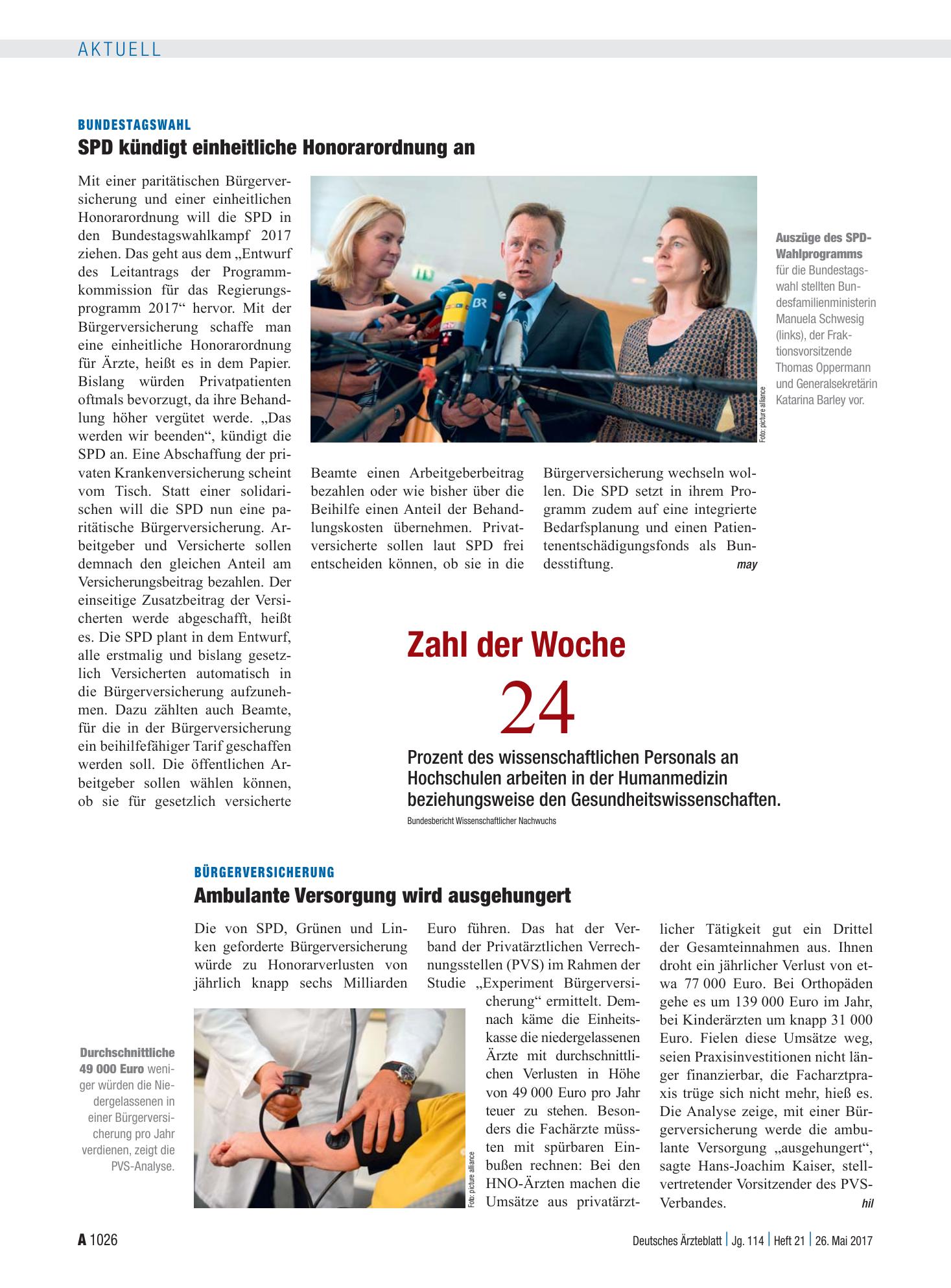 Vorschauseite 1: Zahl der Woche 24 – Deutsches Ärzteblatt