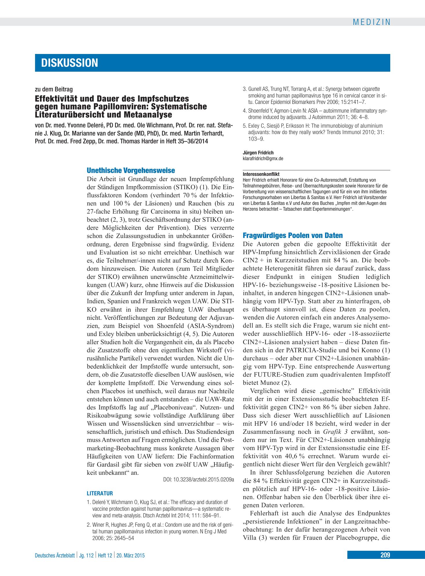 Vorschauseite 1: Fragwürdiges Poolen von Daten – Deutsches Ärzteblatt