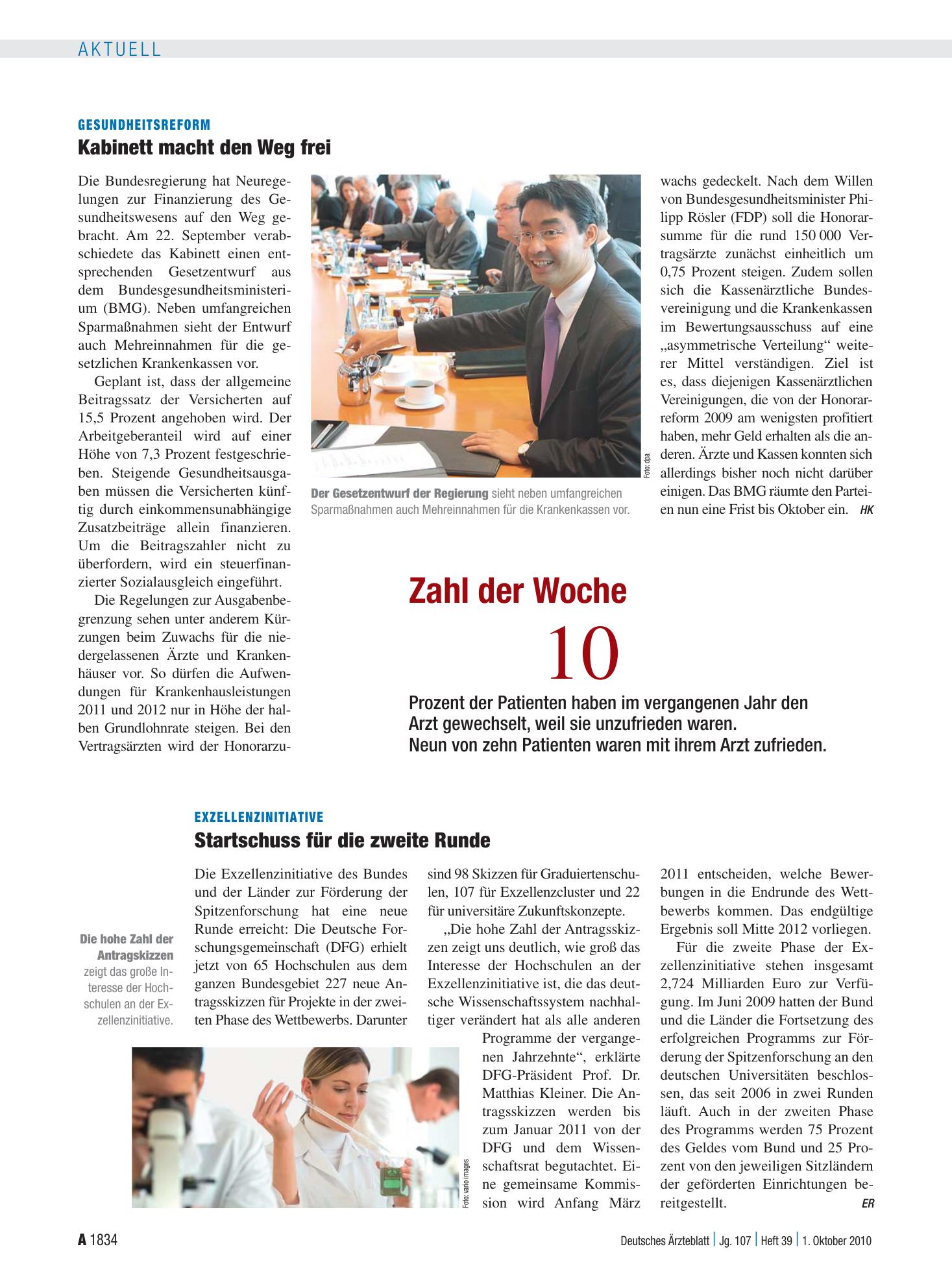 Vorschauseite 1: Zahl der Woche 10 – Deutsches Ärzteblatt