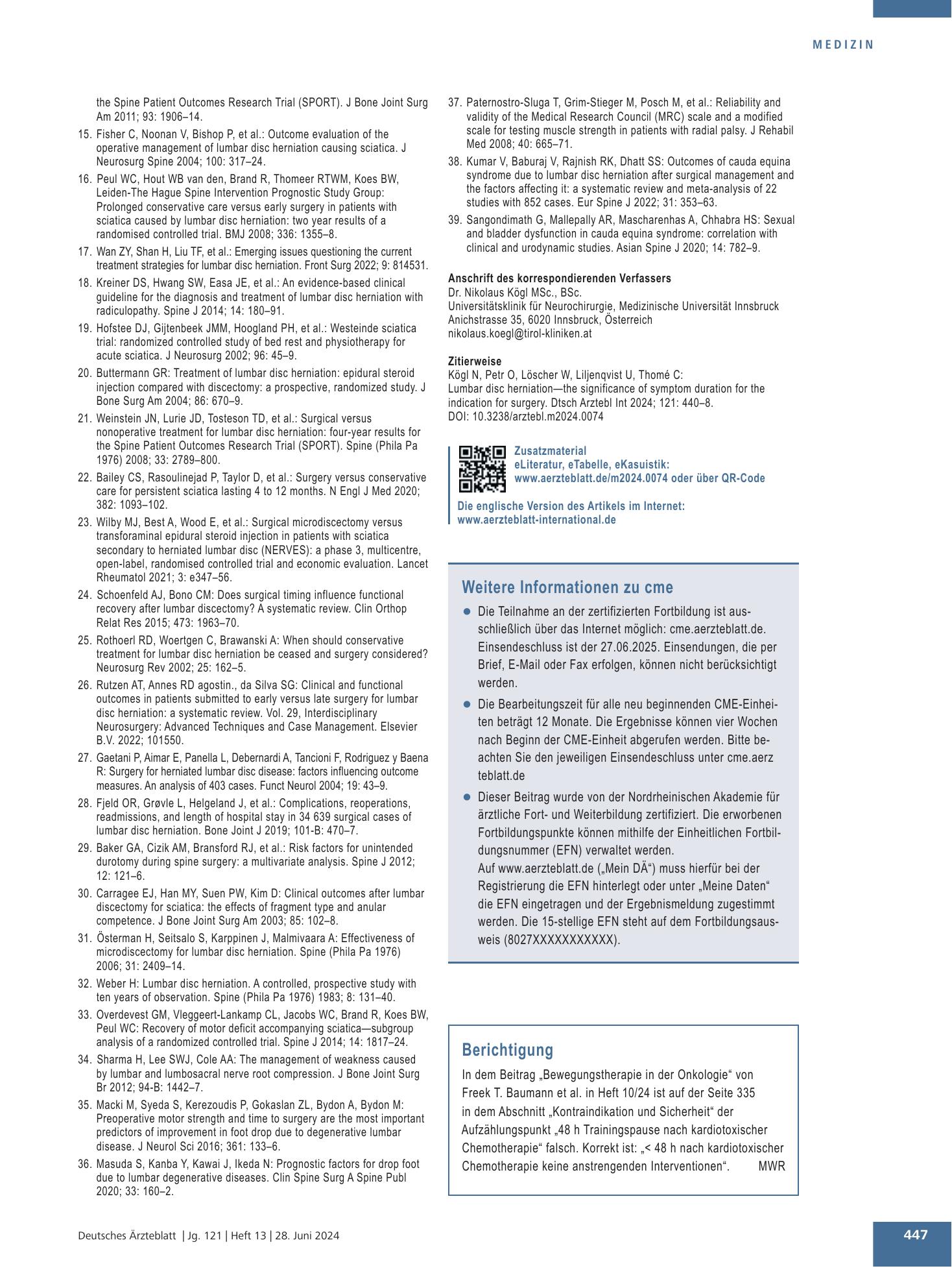 Vorschauseite 1: Berichtigung – Deutsches Ärzteblatt