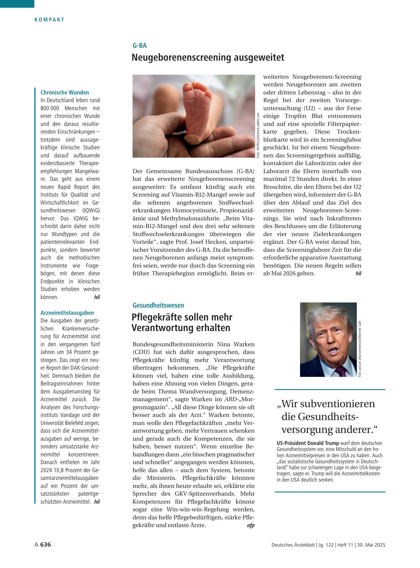 Vorschauseite 1: Zitat – Deutsches Ärzteblatt