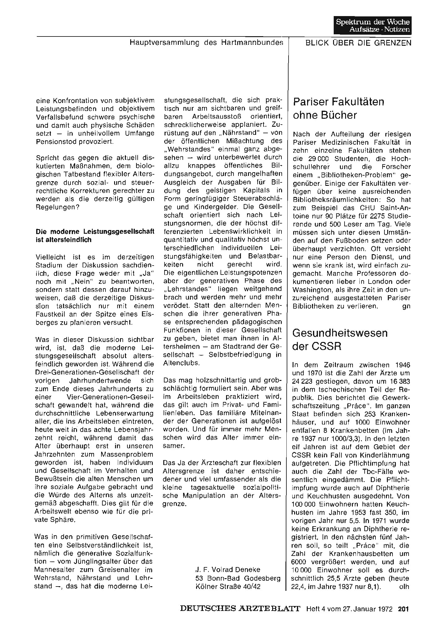 Vorschauseite 1: Gesundheitswesen der CSSR