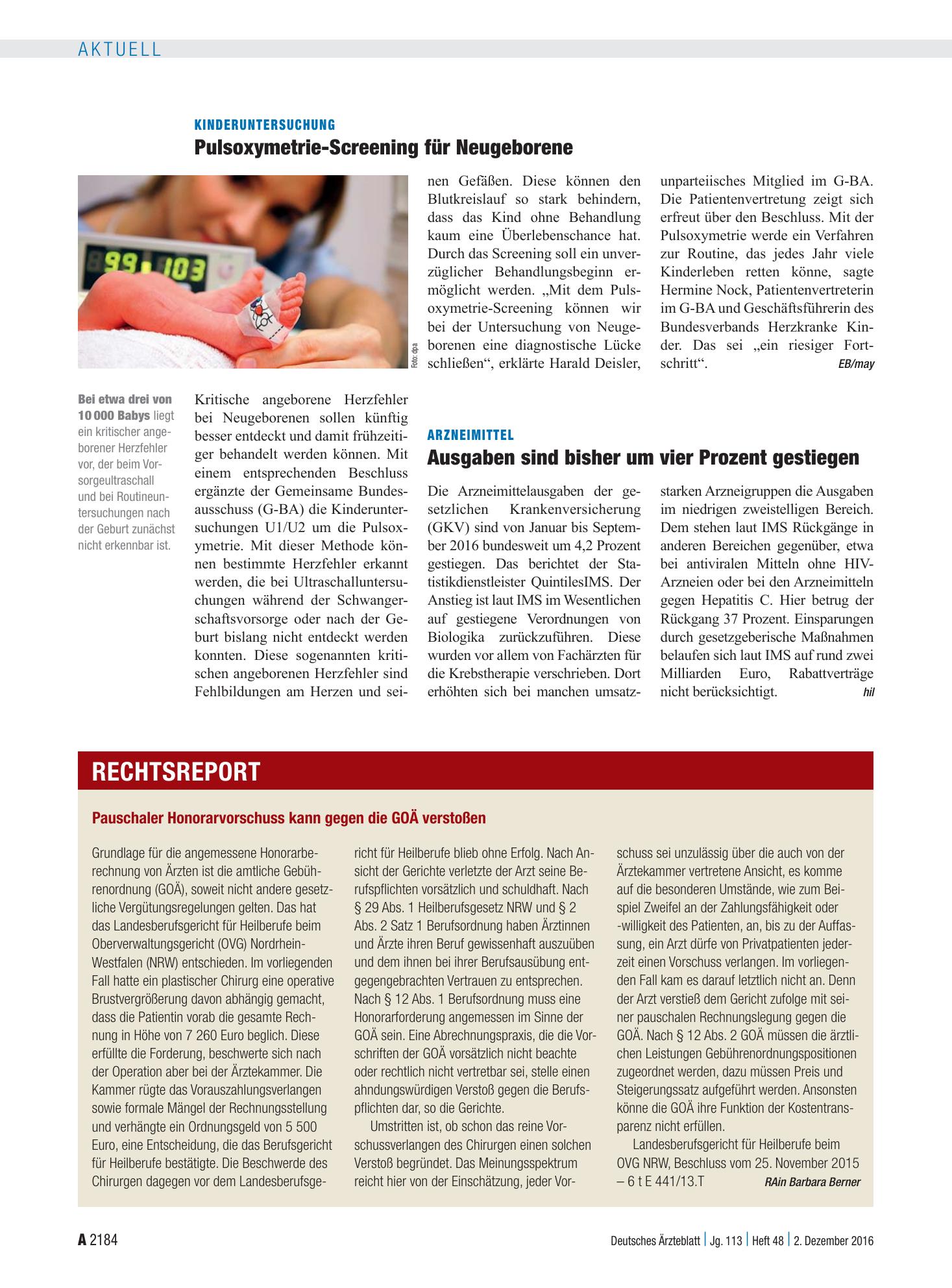 Vorschauseite 1: Arzneimittel: Ausgaben sind bisher um vier Prozent gestiegen – Deutsches Ärzteblatt