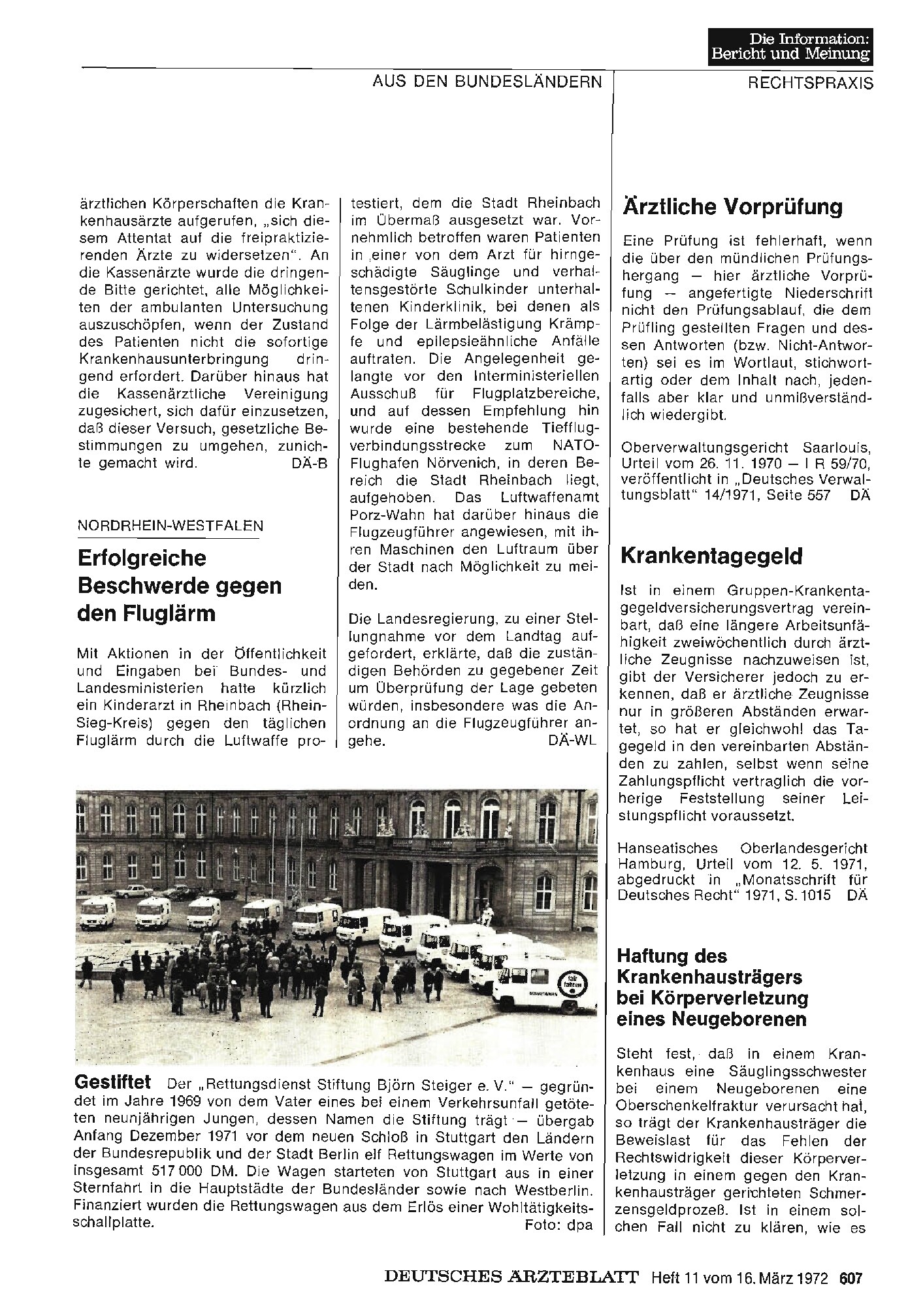 Vorschauseite 1: Krankentagegeld