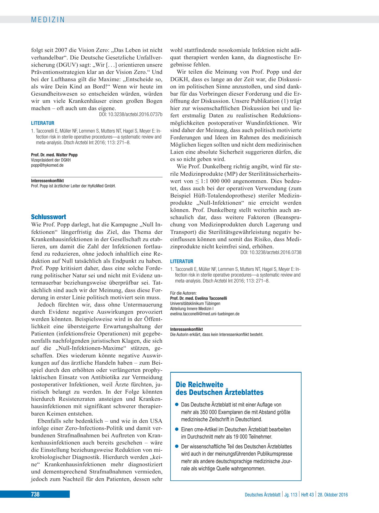 Vorschauseite 1: Schlusswort – Deutsches Ärzteblatt
