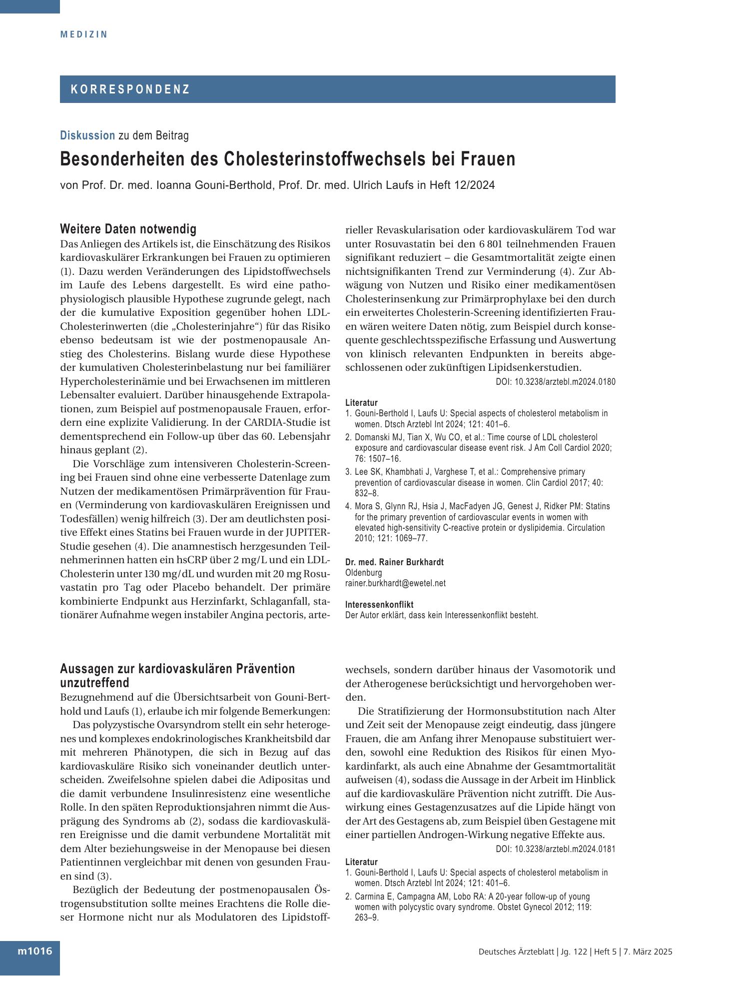 Vorschauseite 1: Weitere Daten notwendig – Deutsches Ärzteblatt