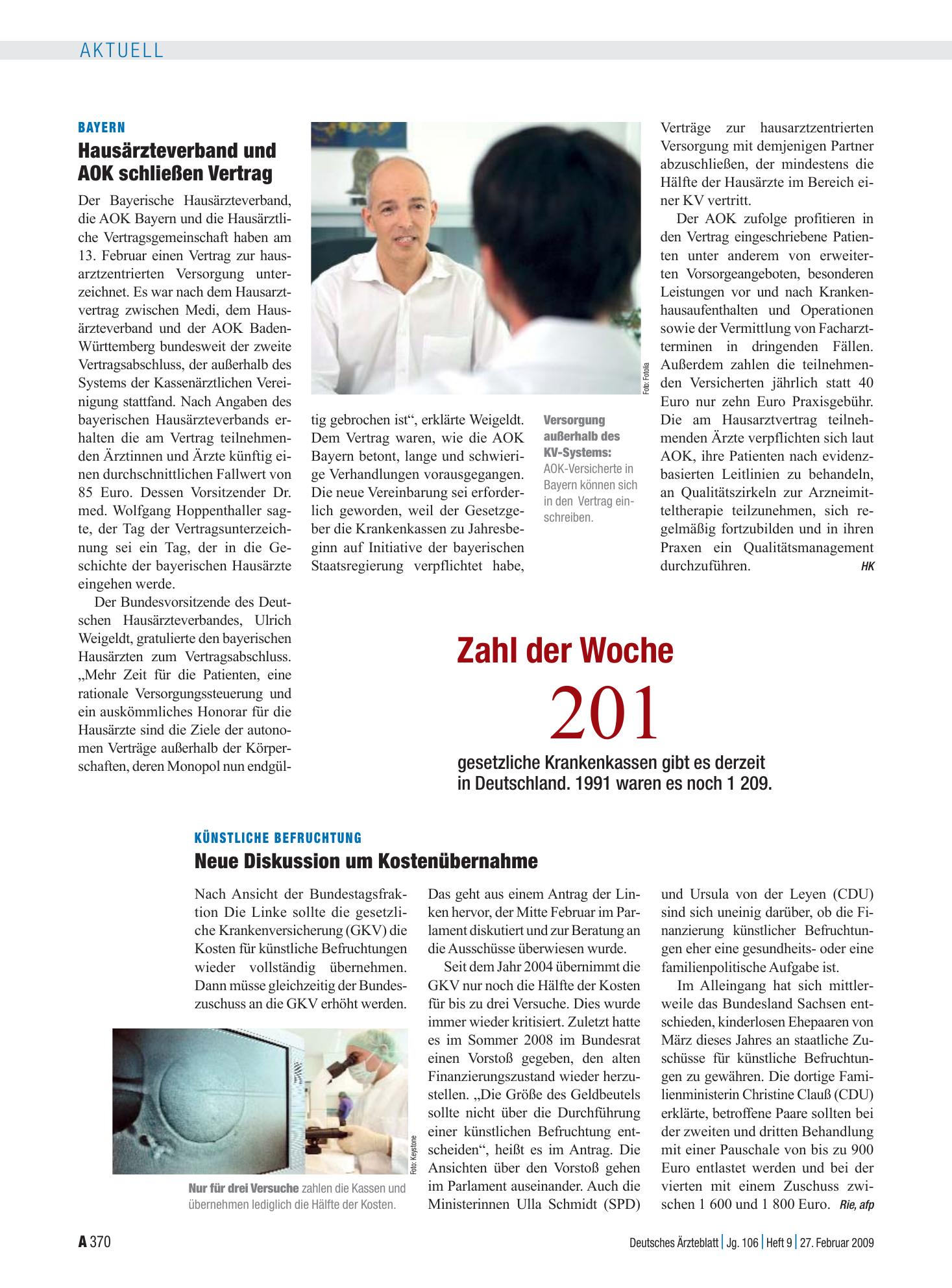 Vorschauseite 1: Zahl der Woche: 201 – Deutsches Ärzteblatt