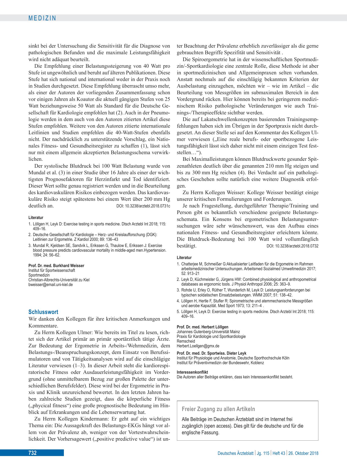 Vorschauseite 1: Schlusswort – Deutsches Ärzteblatt