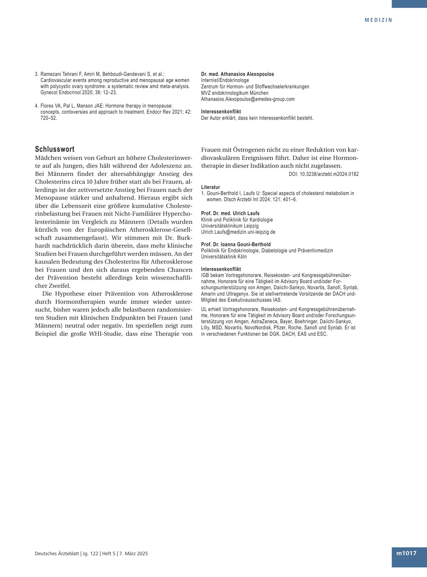 Vorschauseite 1: Schlusswort – Deutsches Ärzteblatt
