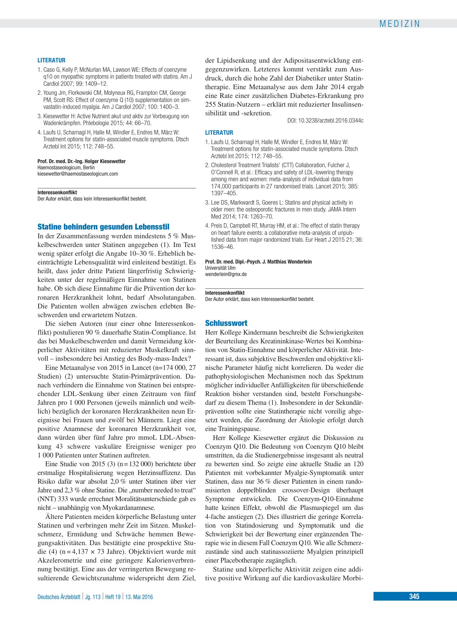 Vorschauseite 1: Schlusswort – Deutsches Ärzteblatt