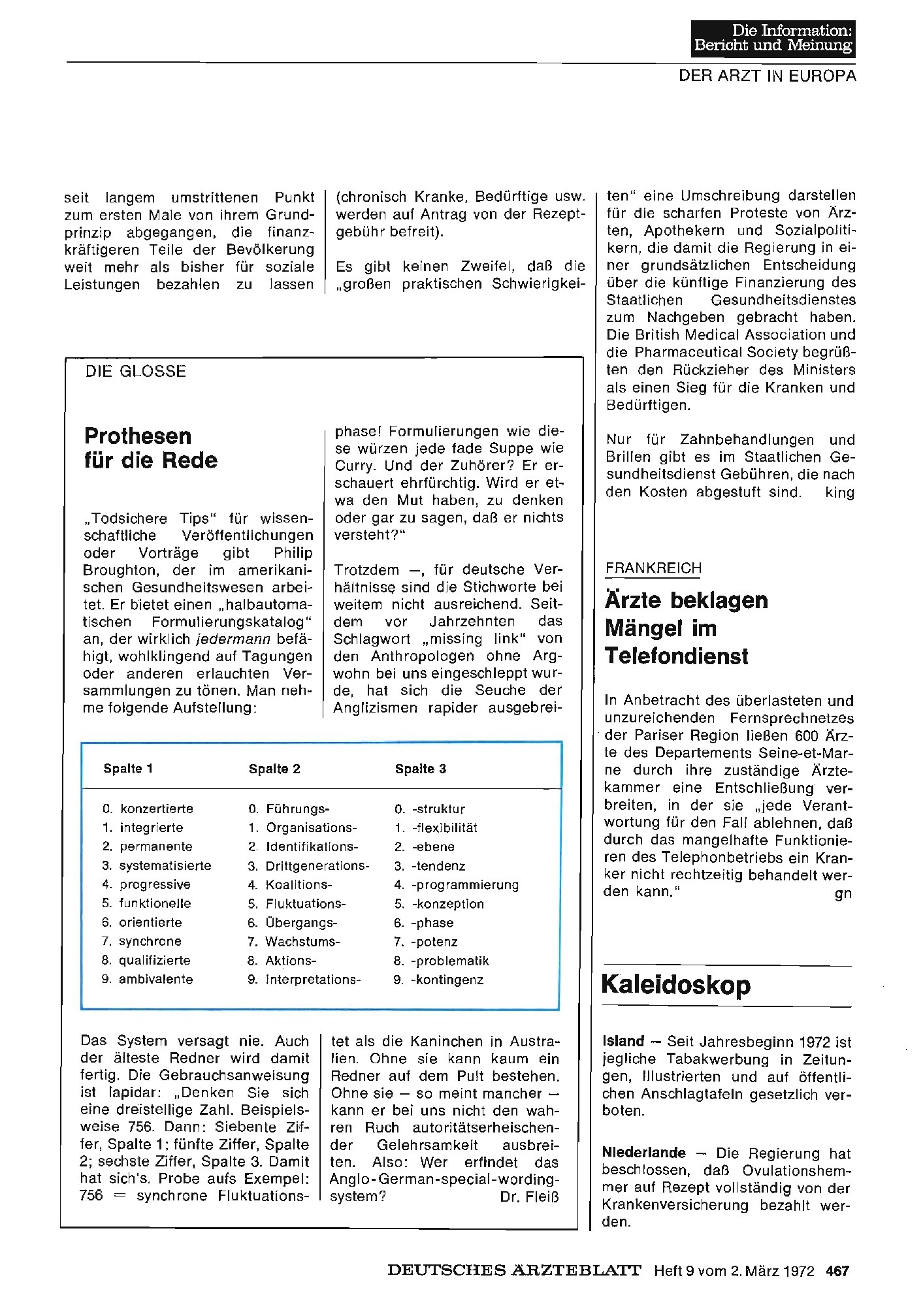 Vorschauseite 1: Kaleidoskop