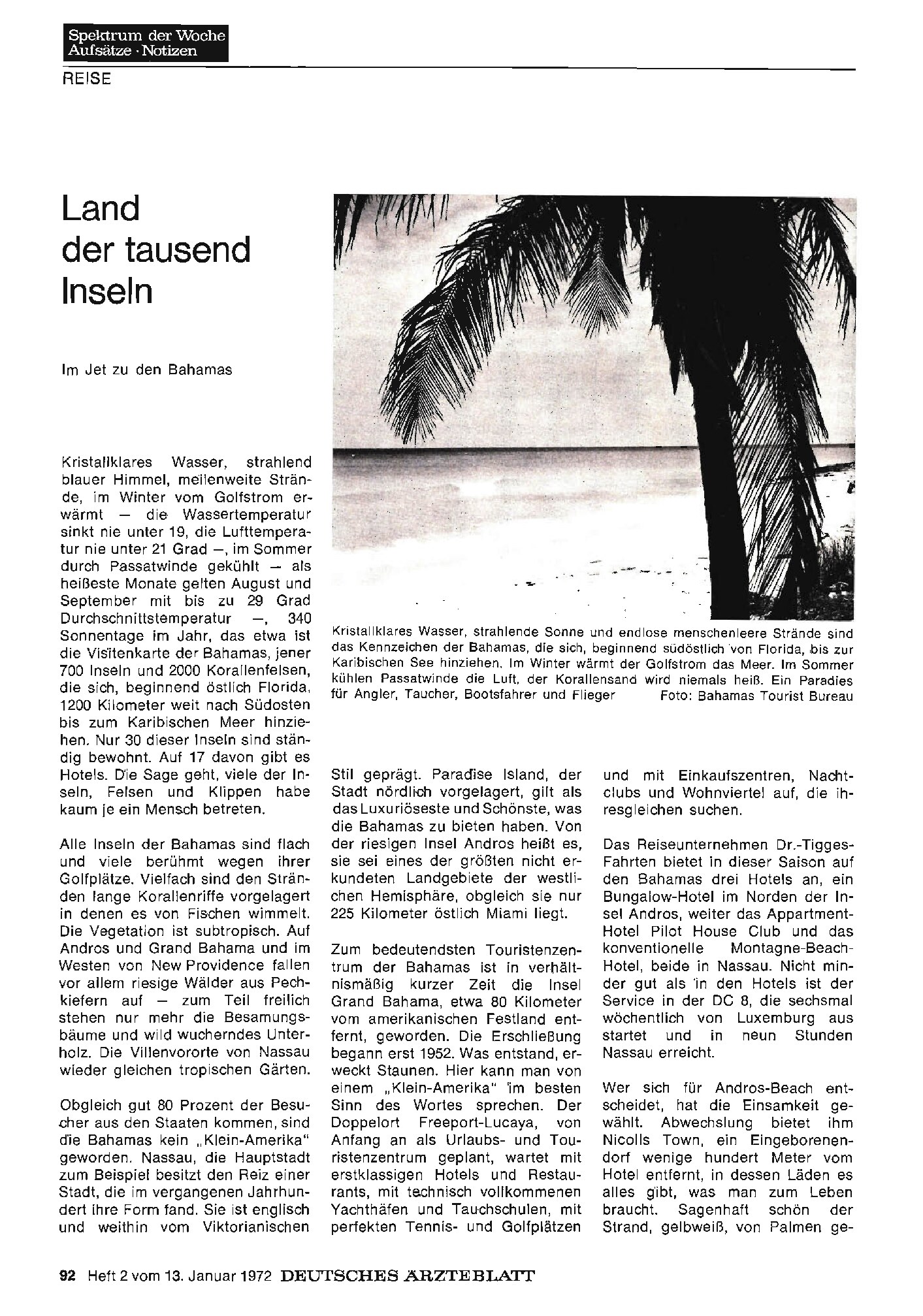 Vorschauseite 1: Land der tausend Inseln: Im Jet zu den Bahamas