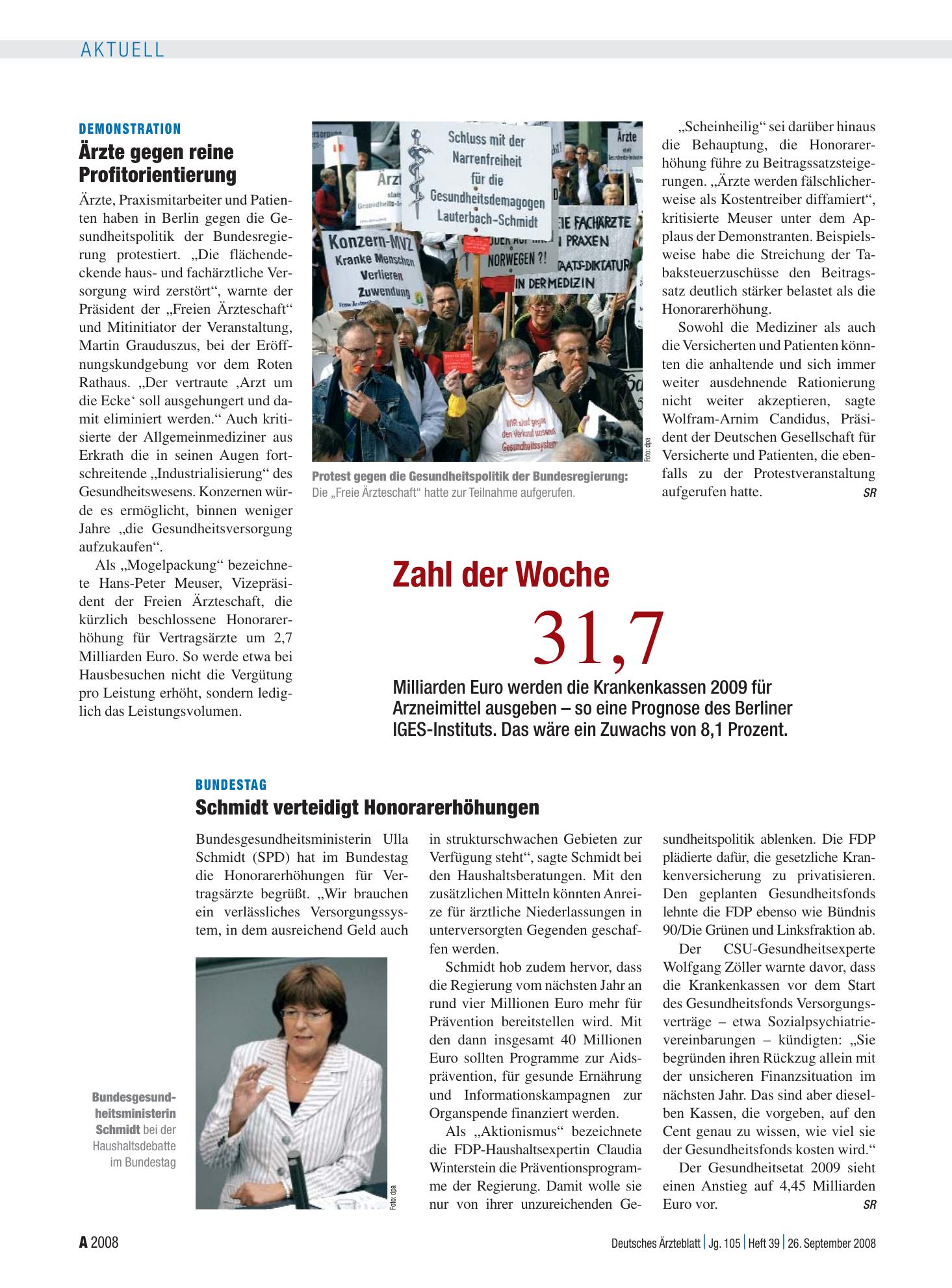 Vorschauseite 1: Zahl der Woche: 31,7 – Deutsches Ärzteblatt