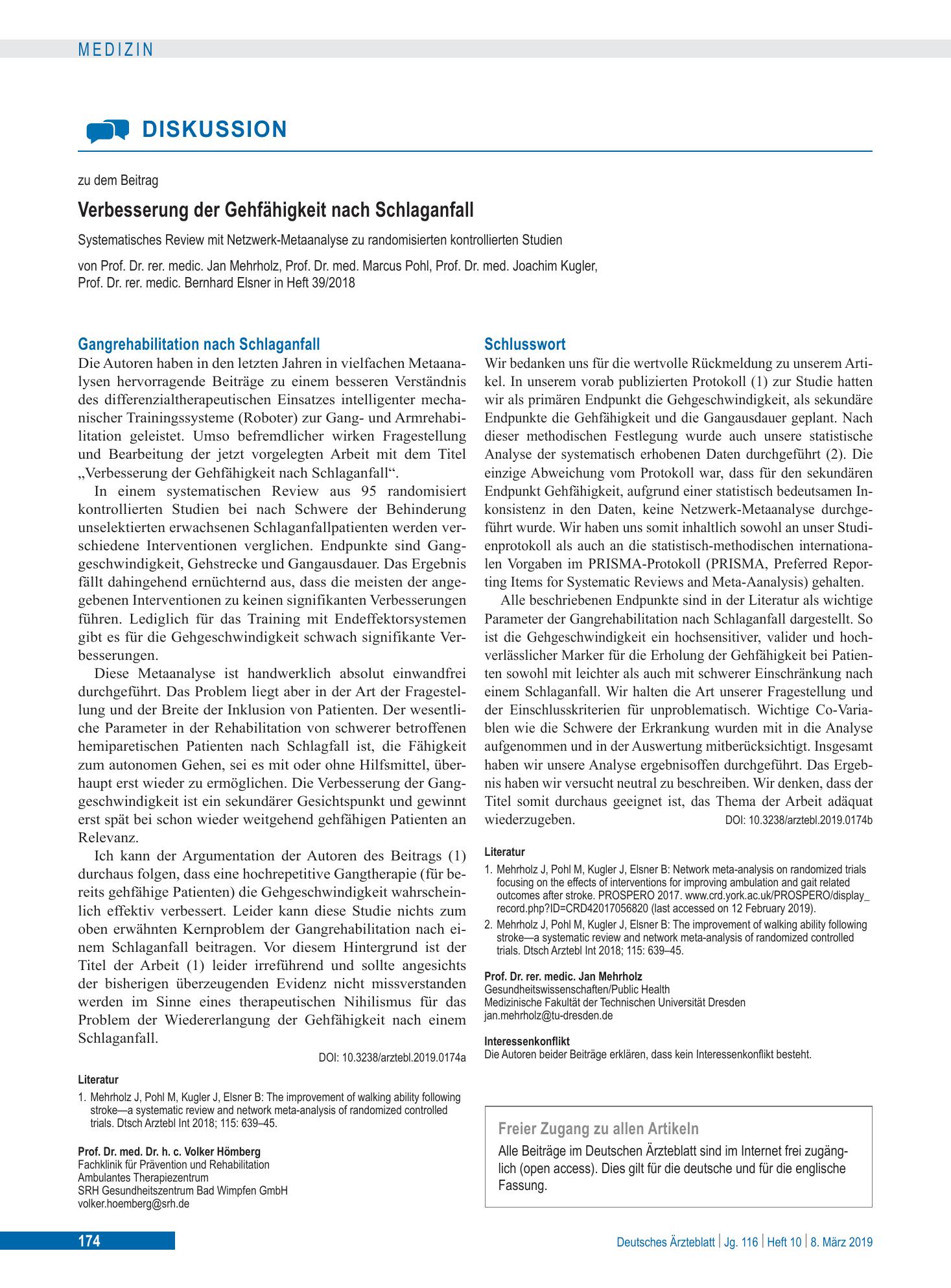 Vorschauseite 1: Schlusswort – Deutsches Ärzteblatt