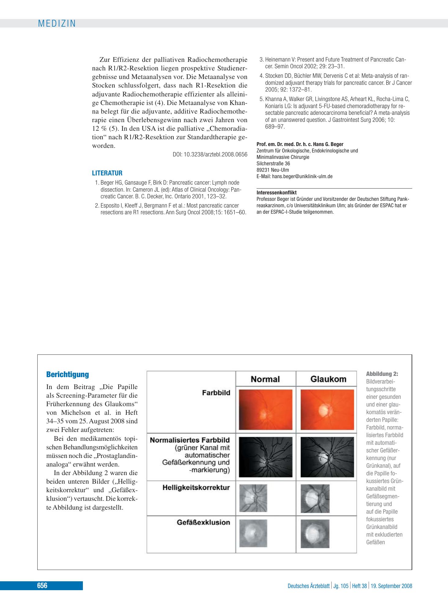 Vorschauseite 1: Berichtigung – Deutsches Ärzteblatt