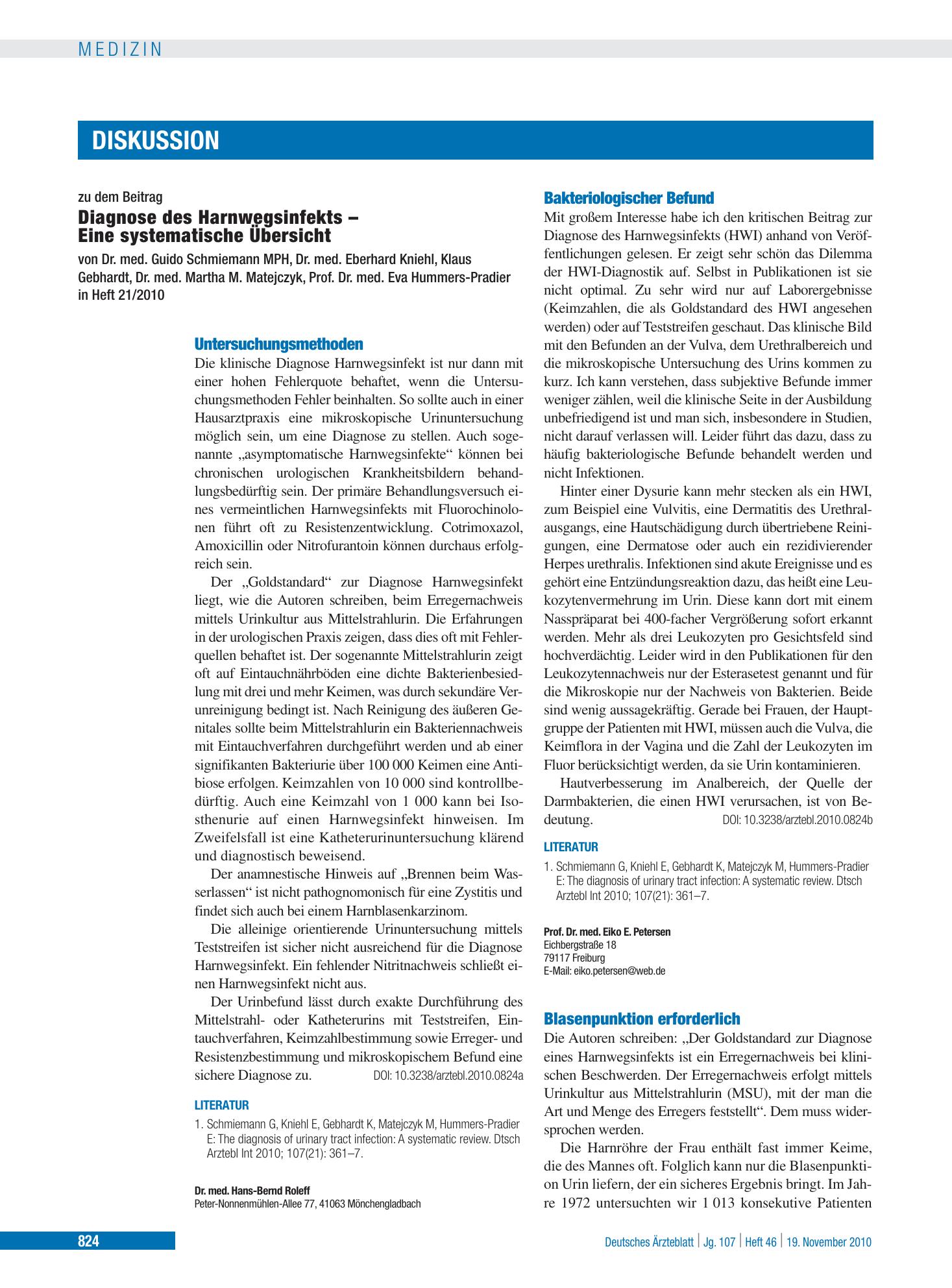 Vorschauseite 1: Untersuchungsmethoden – Deutsches Ärzteblatt