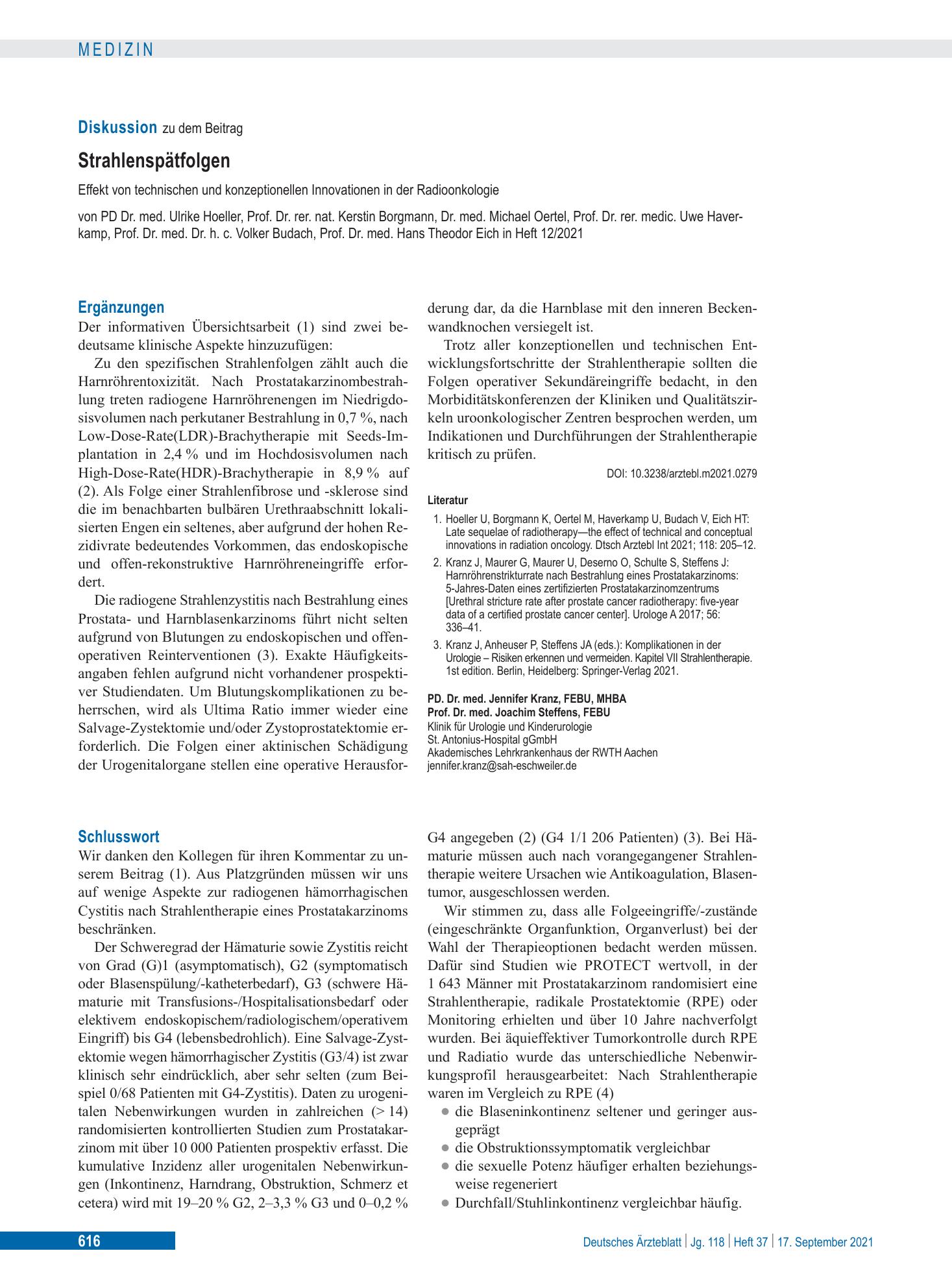Vorschauseite 1: Ergänzungen – Deutsches Ärzteblatt