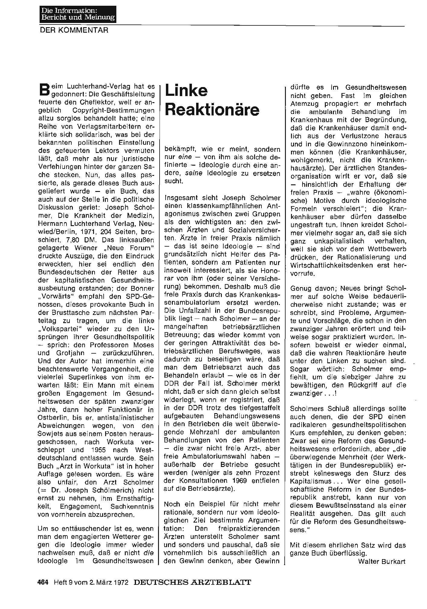 Vorschauseite 1: Linke Reaktionäre