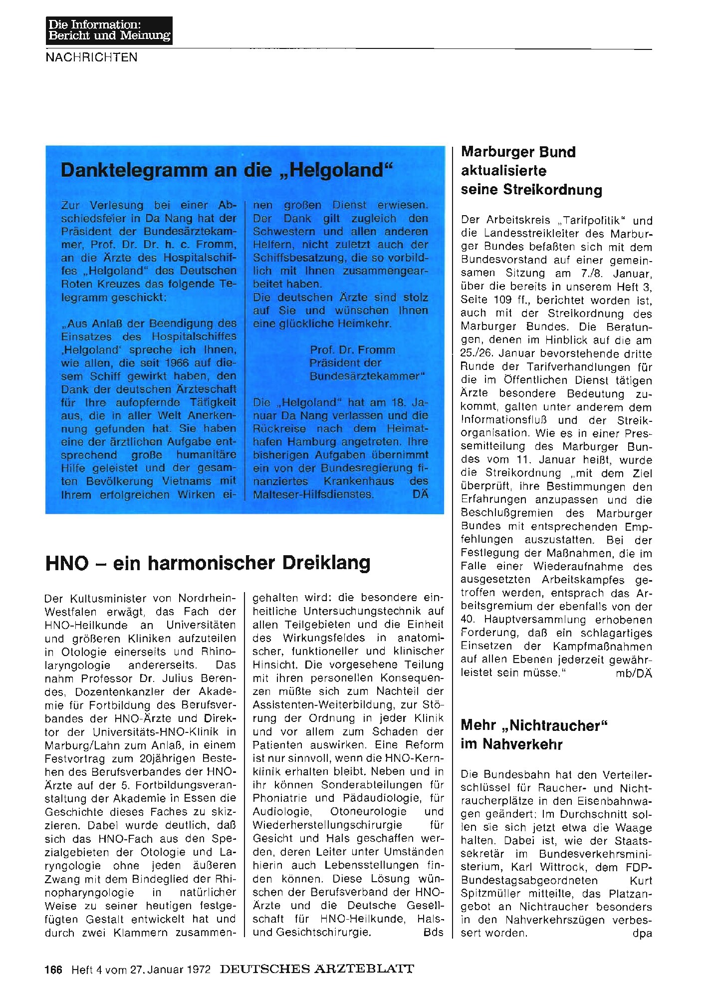 Vorschauseite 1: HNO ein harmonischer Dreiklang