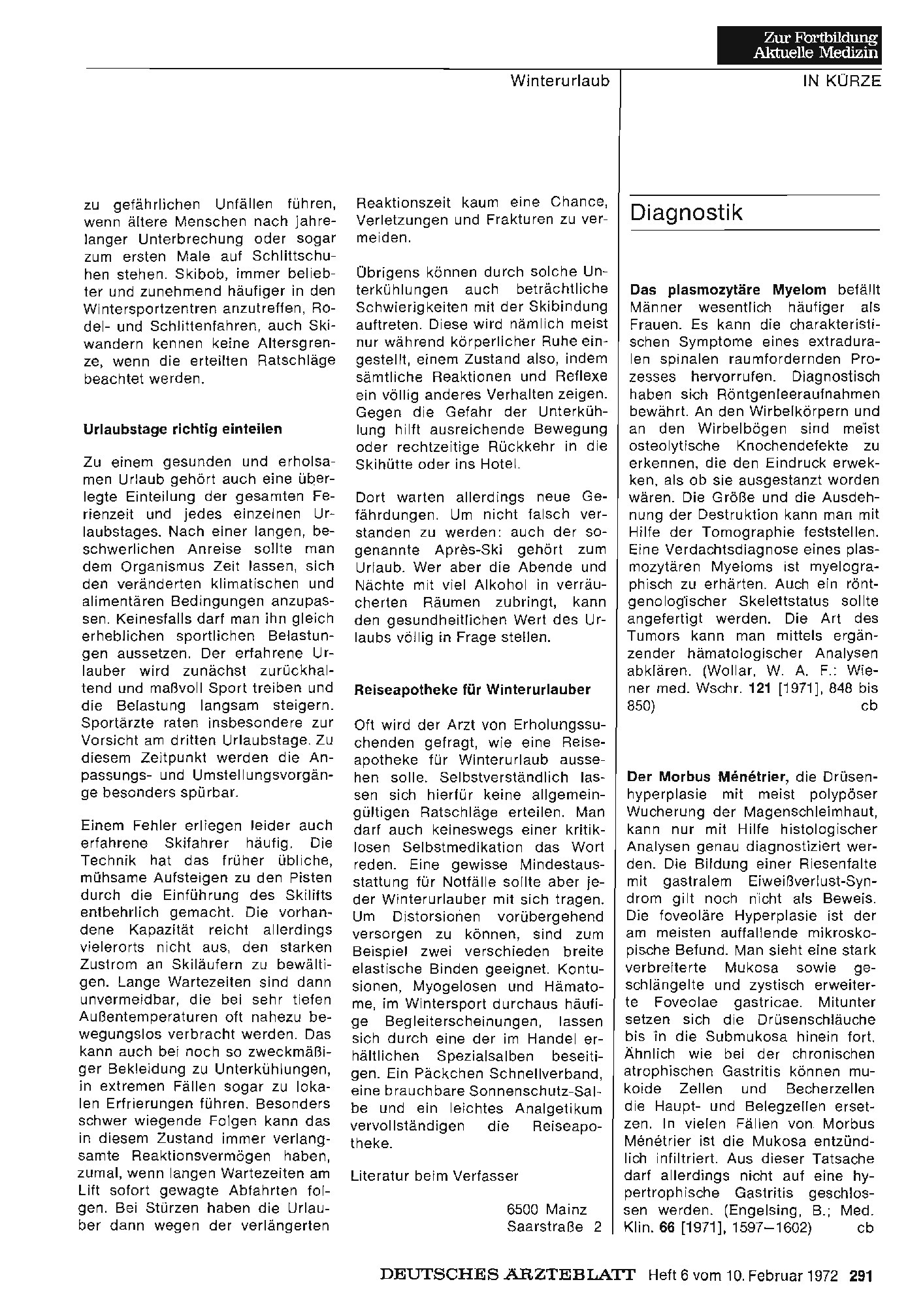 Vorschauseite 1: Diagnostik