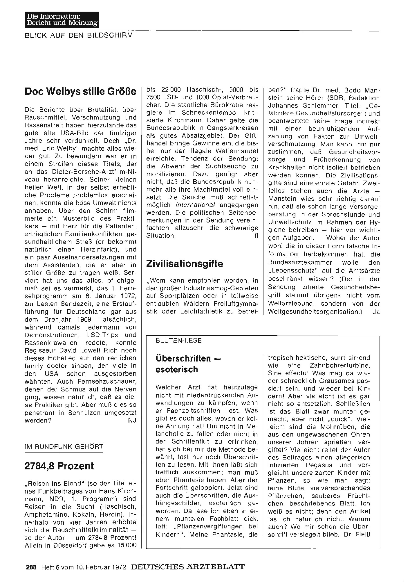 Vorschauseite 1: Überschriften — esoterisch