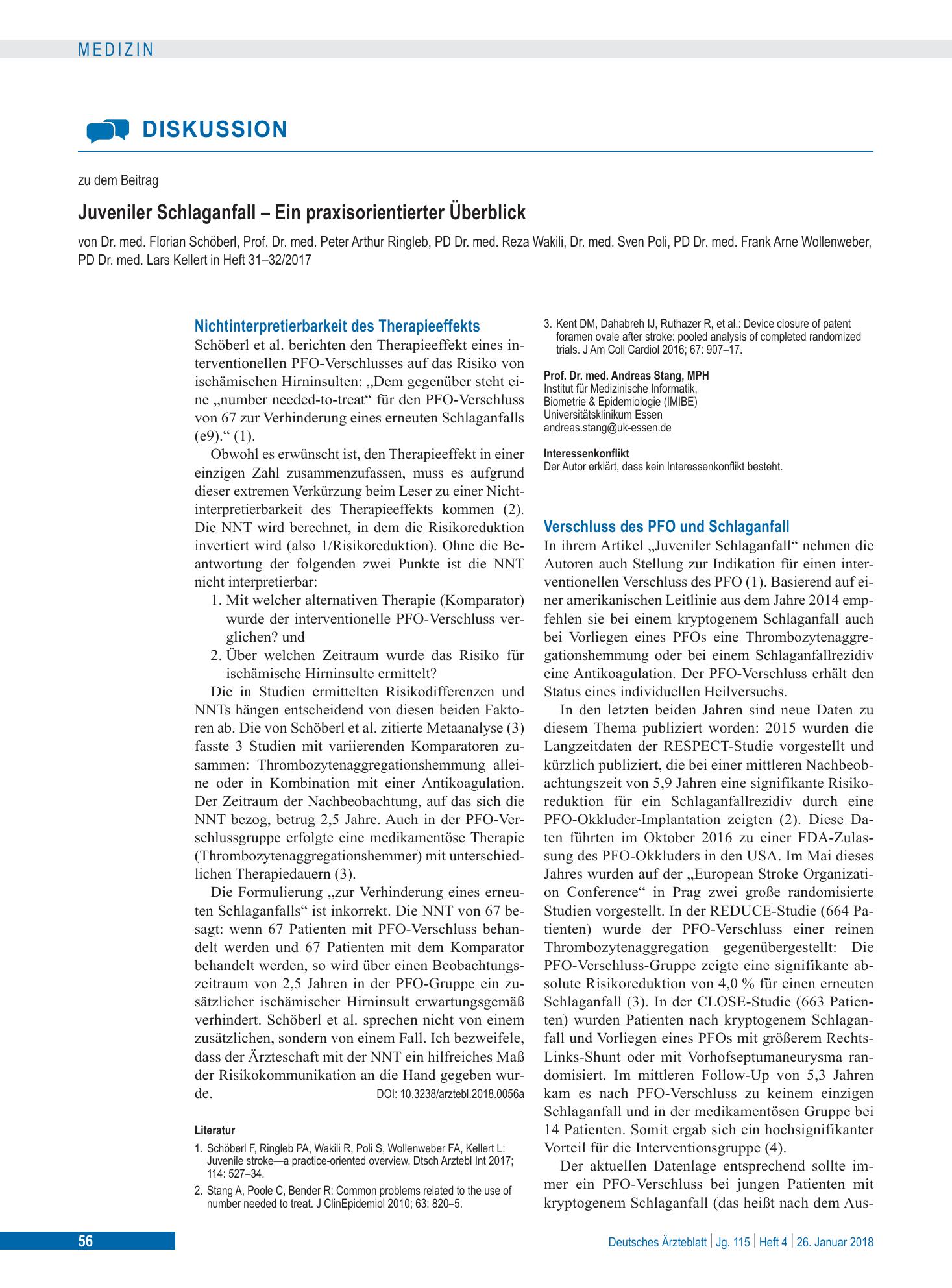 Vorschauseite 1: Schlusswort – Deutsches Ärzteblatt