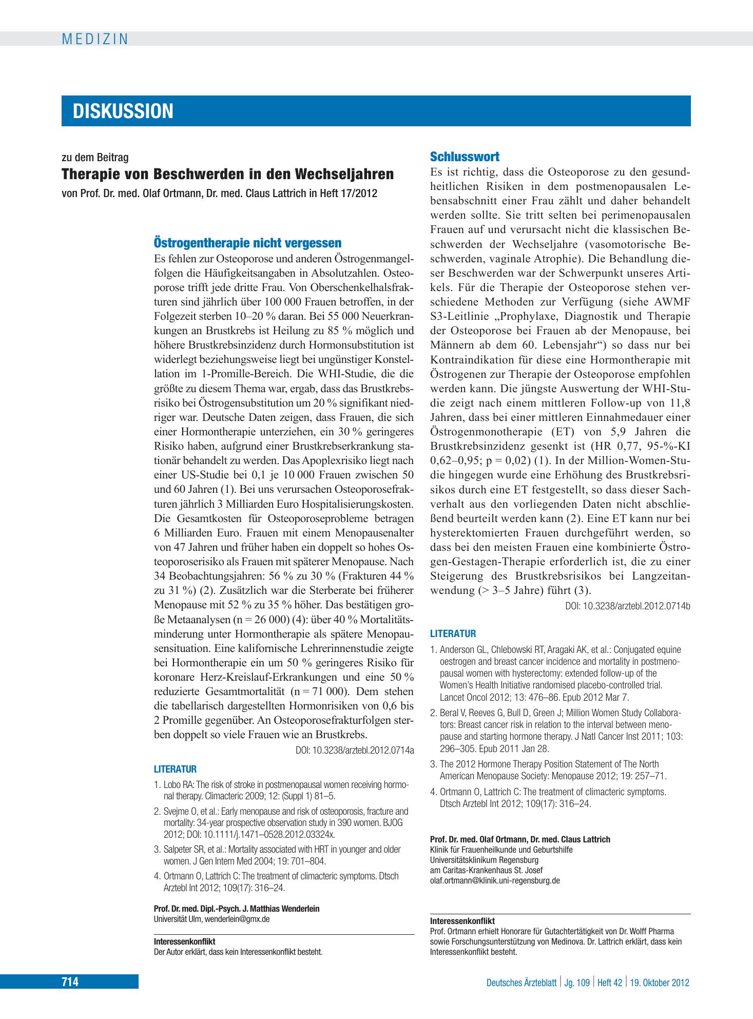 Vorschauseite 1: Schlusswort – Deutsches Ärzteblatt