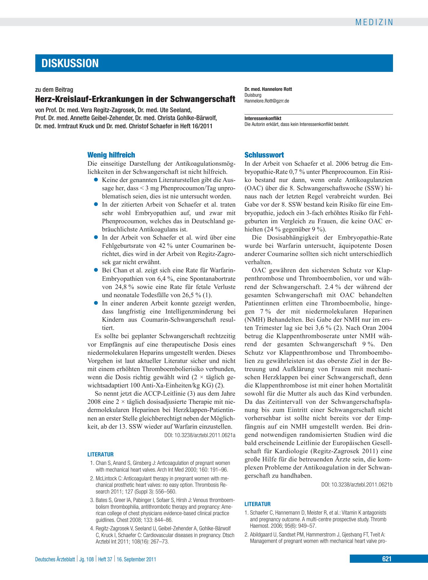 Vorschauseite 1: Schlusswort – Deutsches Ärzteblatt