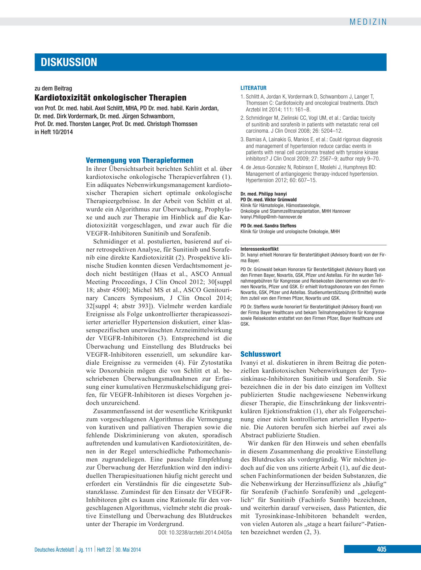 Vorschauseite 1: Schlusswort – Deutsches Ärzteblatt
