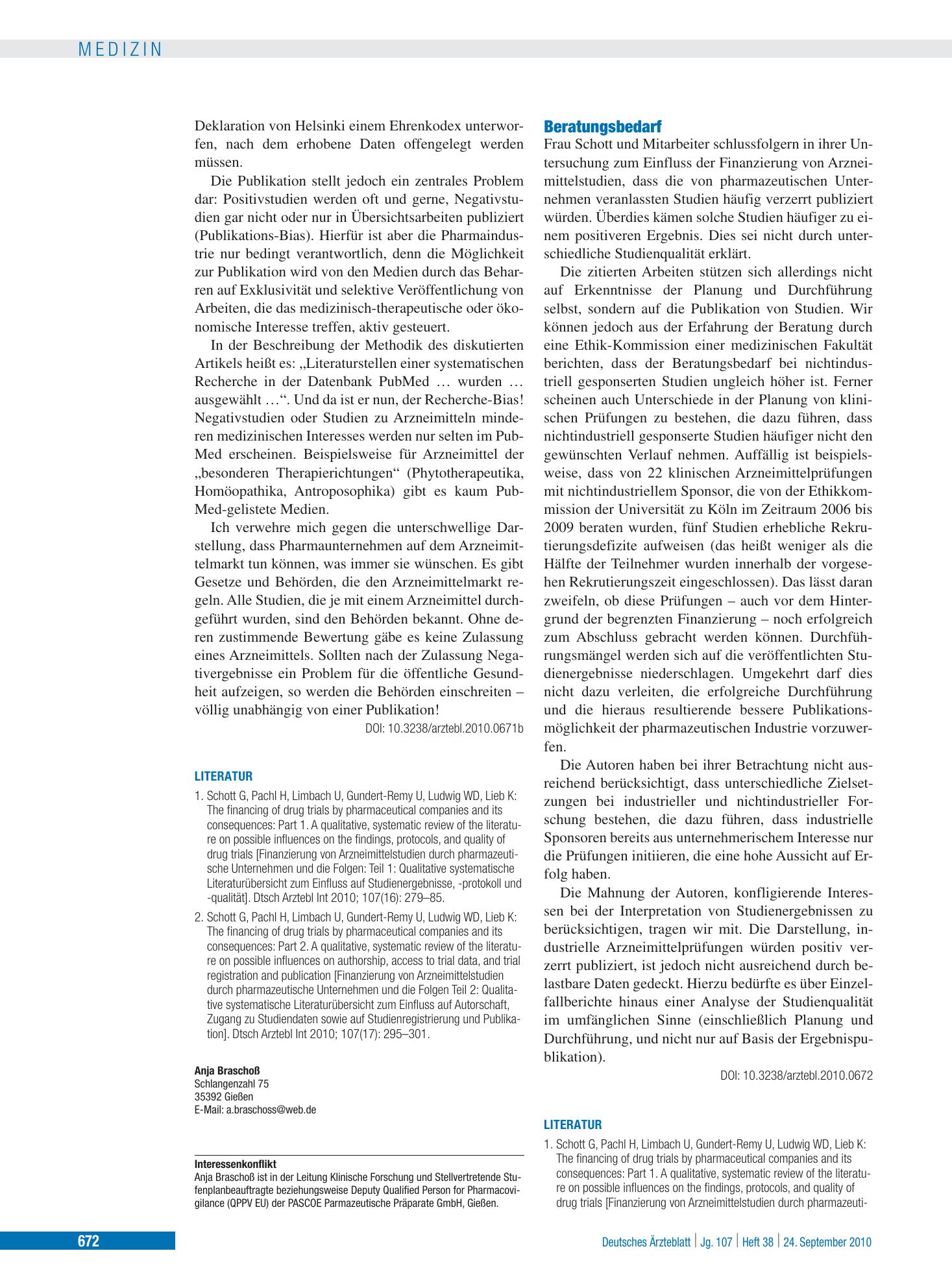 Vorschauseite 1: Beratungsbedarf – Deutsches Ärzteblatt