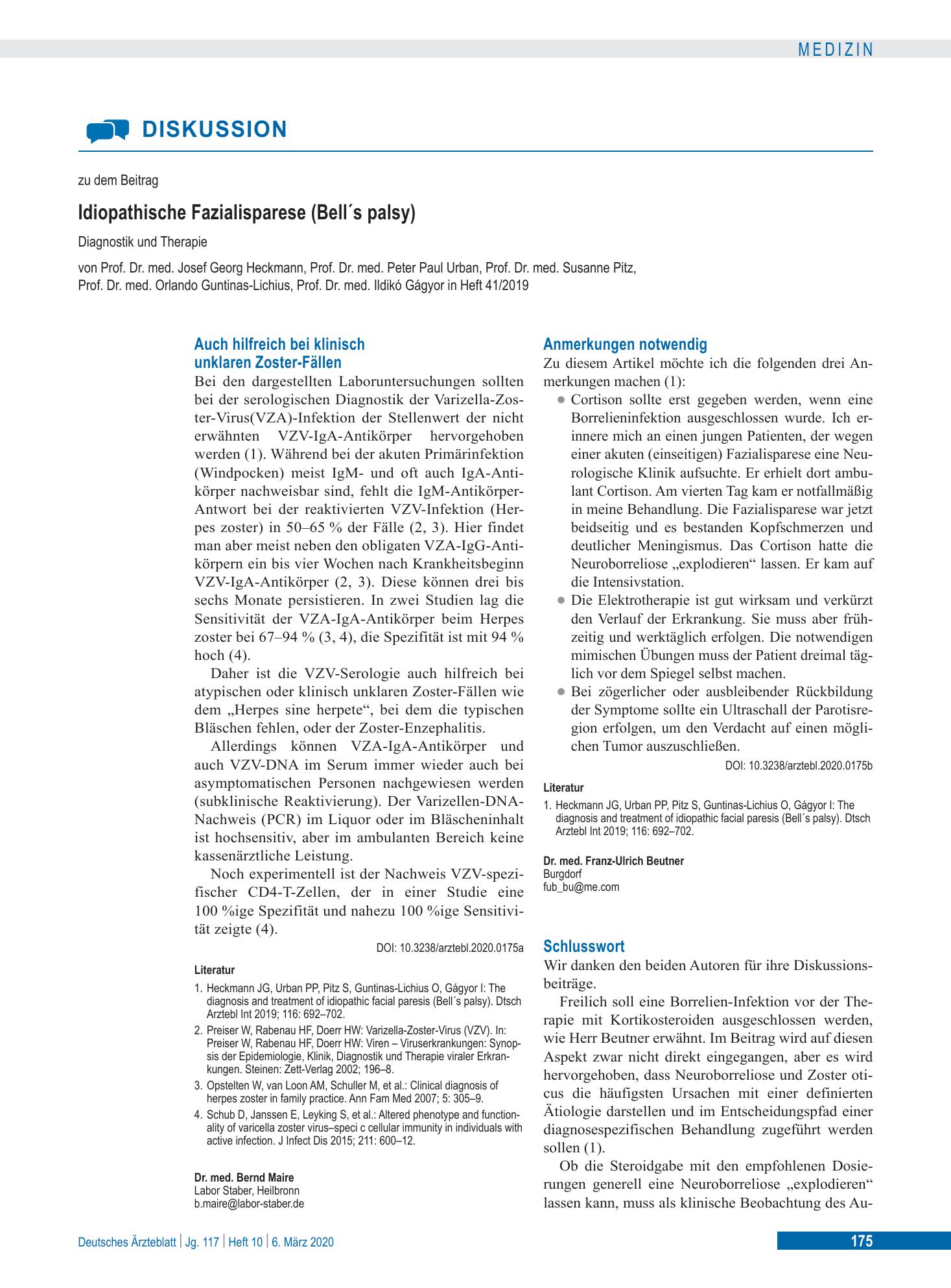 Vorschauseite 1: Anmerkungen notwendig – Deutsches Ärzteblatt
