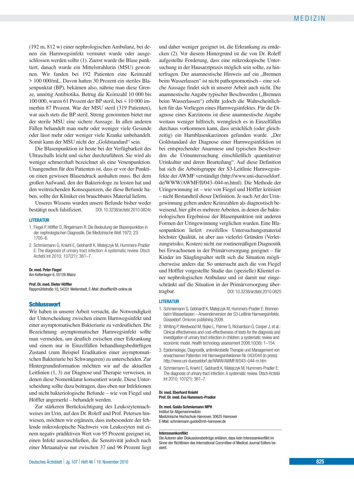 Vorschauseite 1: Schlusswort – Deutsches Ärzteblatt