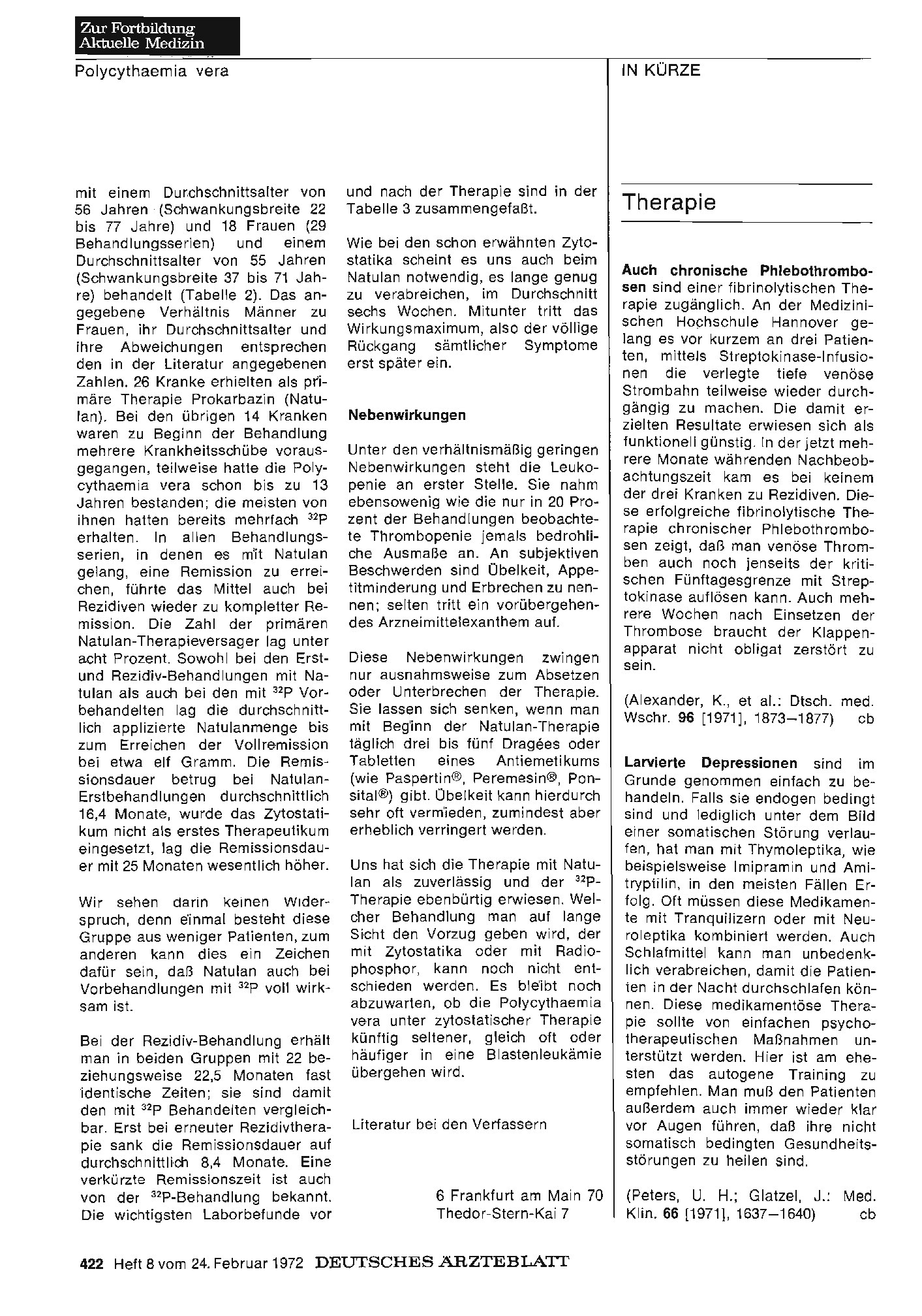 Vorschauseite 1: Therapie