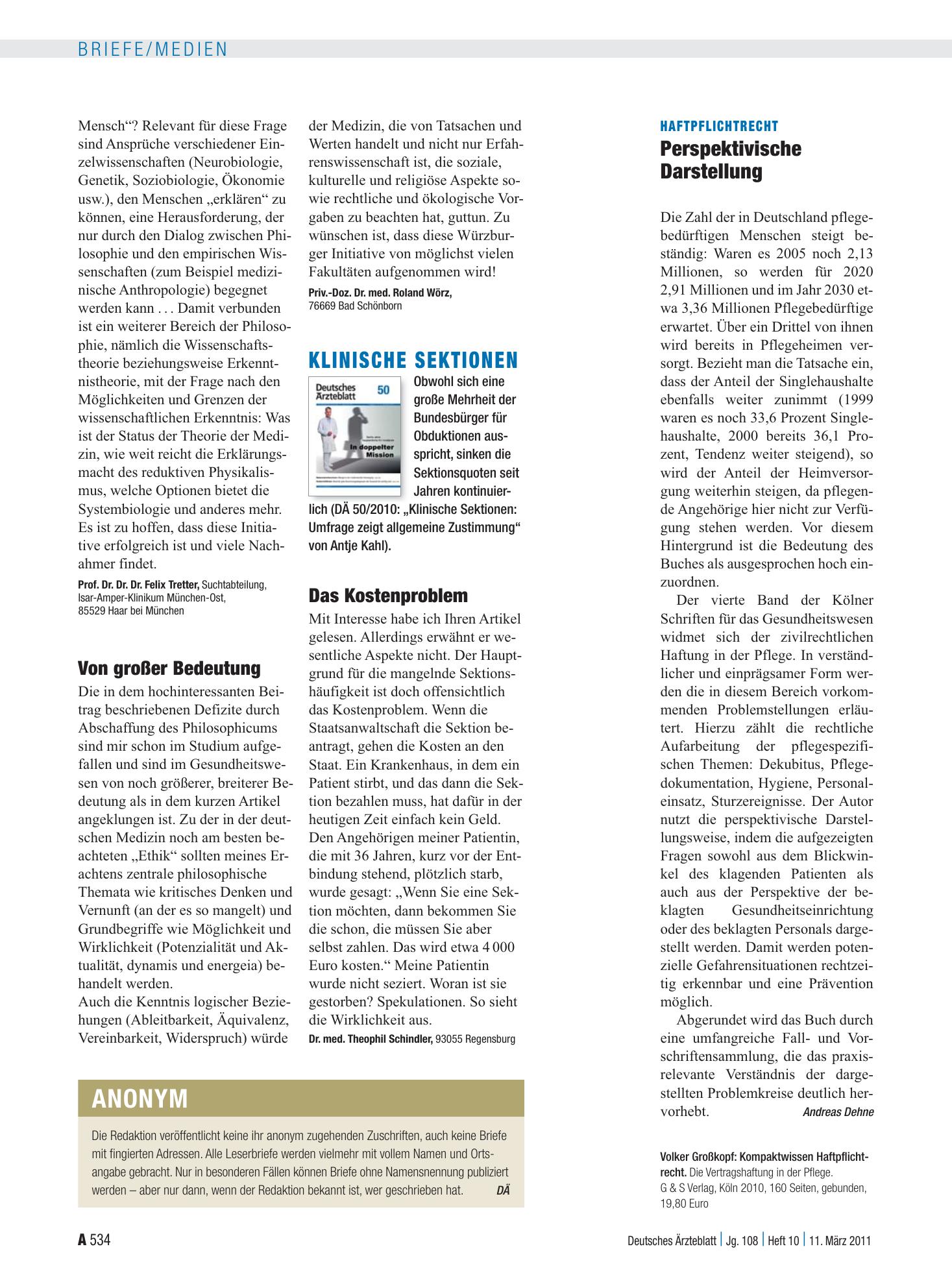 Vorschauseite 1: Haftpflichtrecht: Perspektivische Darstellung – Deutsches Ärzteblatt