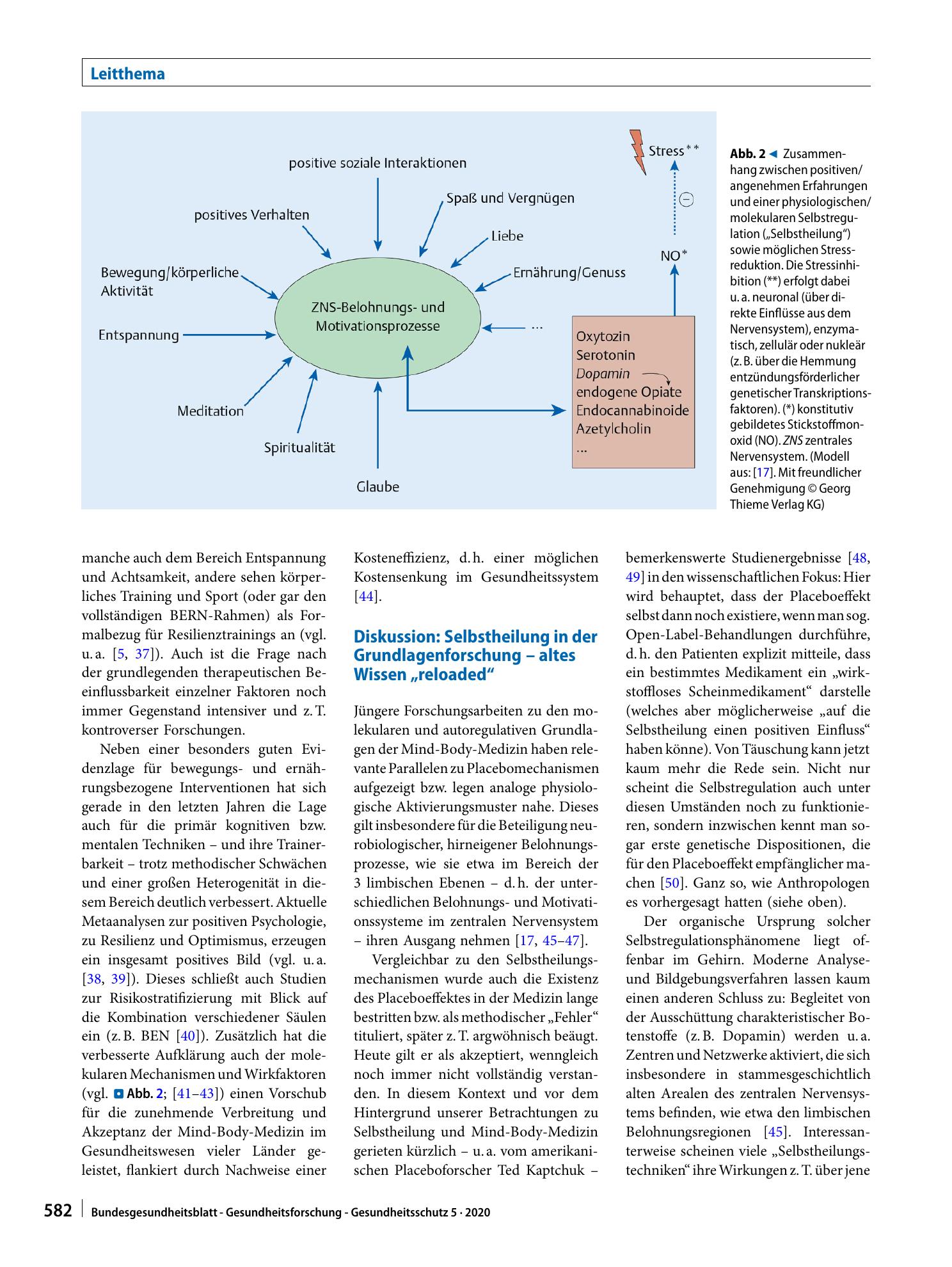 Vorschauseite 6: Der Nutzen von Selbstheilungspotenzialen in der professionellen Gesundheitsfürsorge am Beispiel der Mind-Body-Medizin