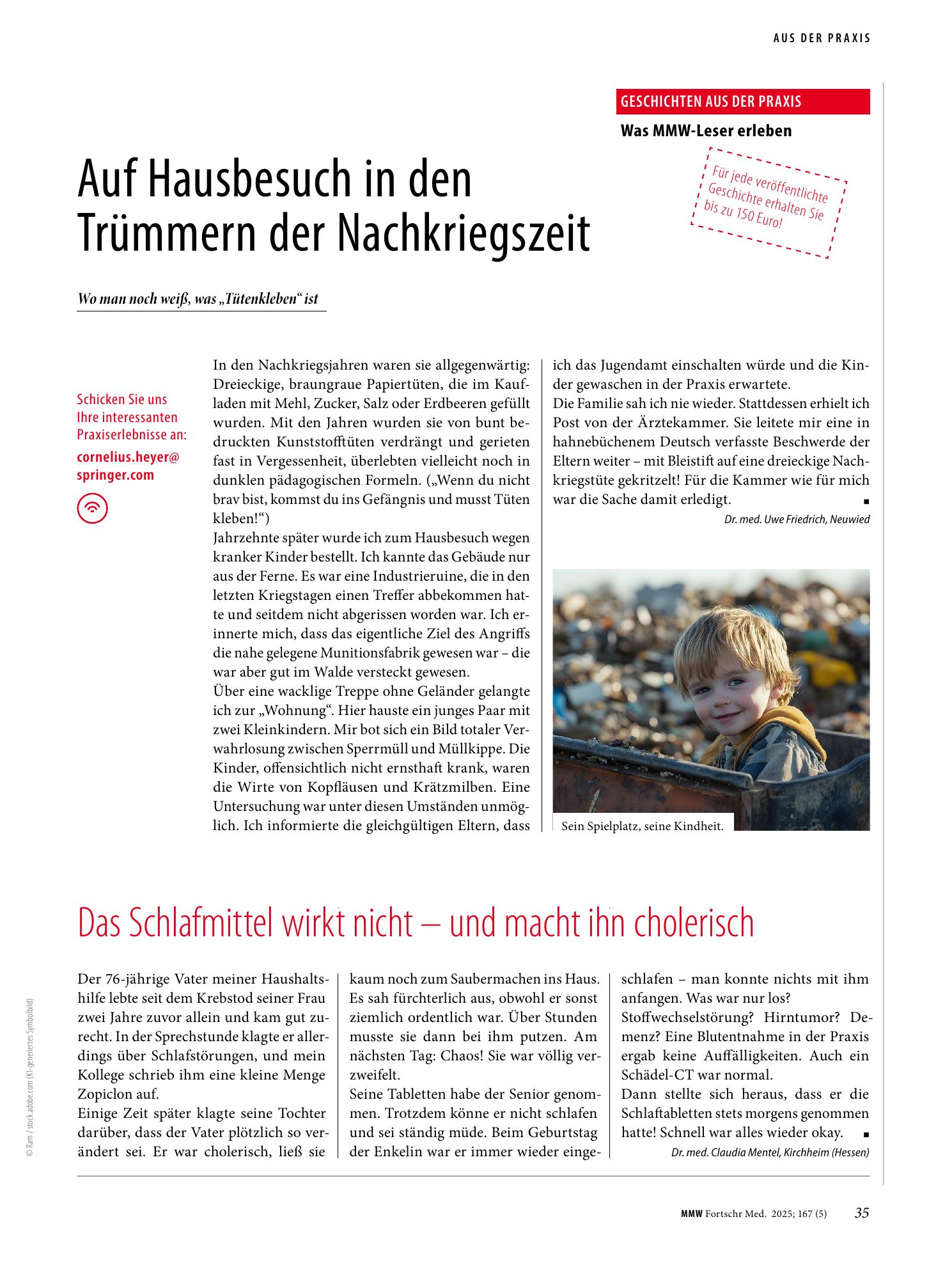 Vorschauseite 1: Das Schlafmittel wirkt nicht - und macht ihn cholerisch