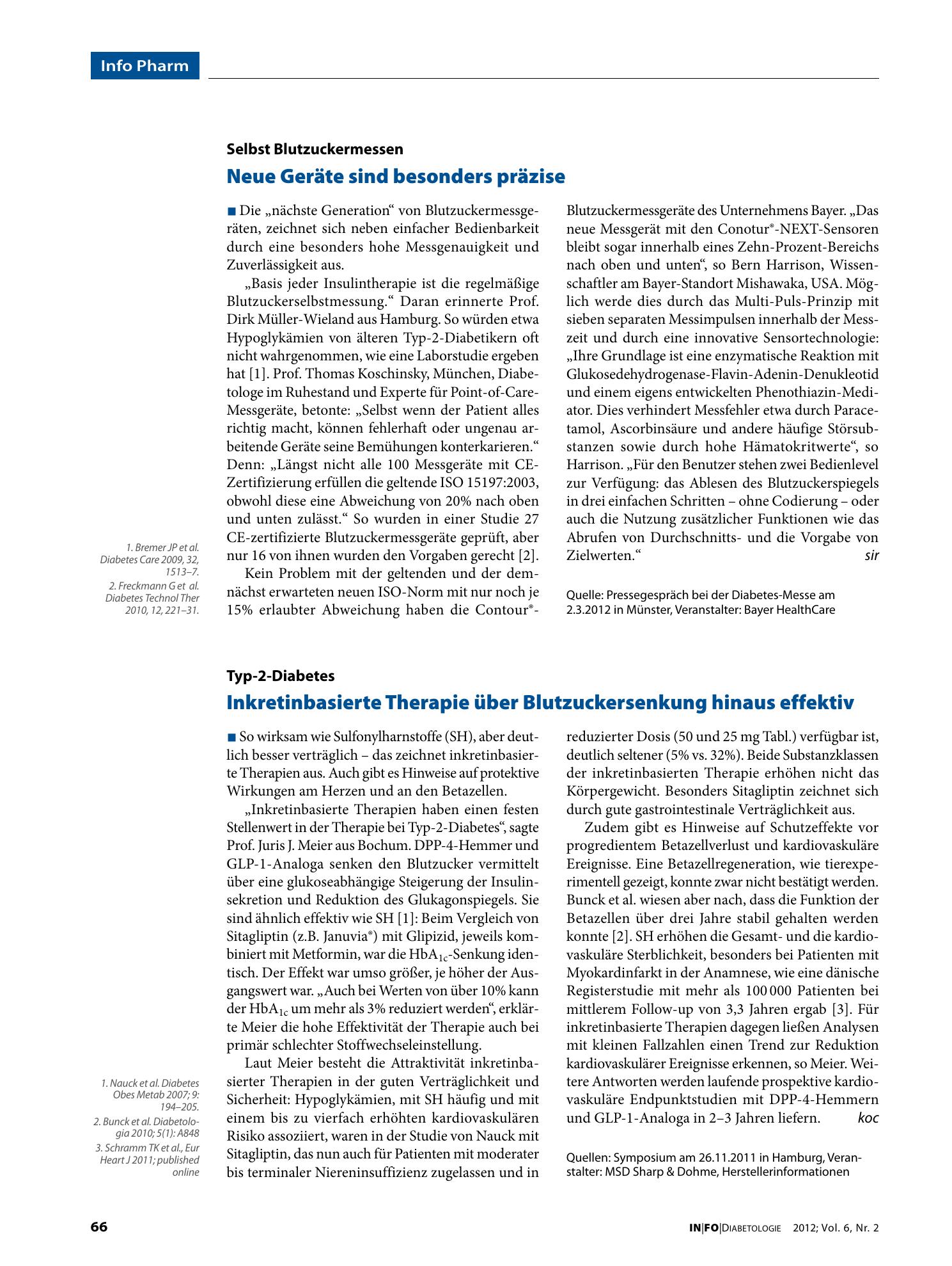 Vorschauseite 1: Neue Geräte sind besonders präzise