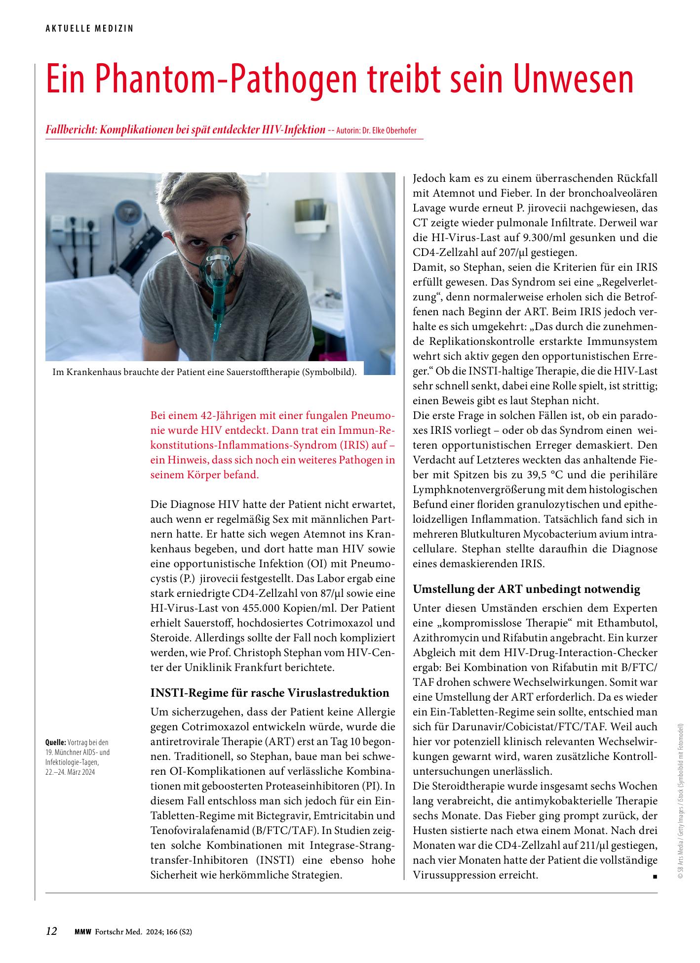 Vorschauseite 1: Ein Phantom-Pathogen treibt sein Unwesen