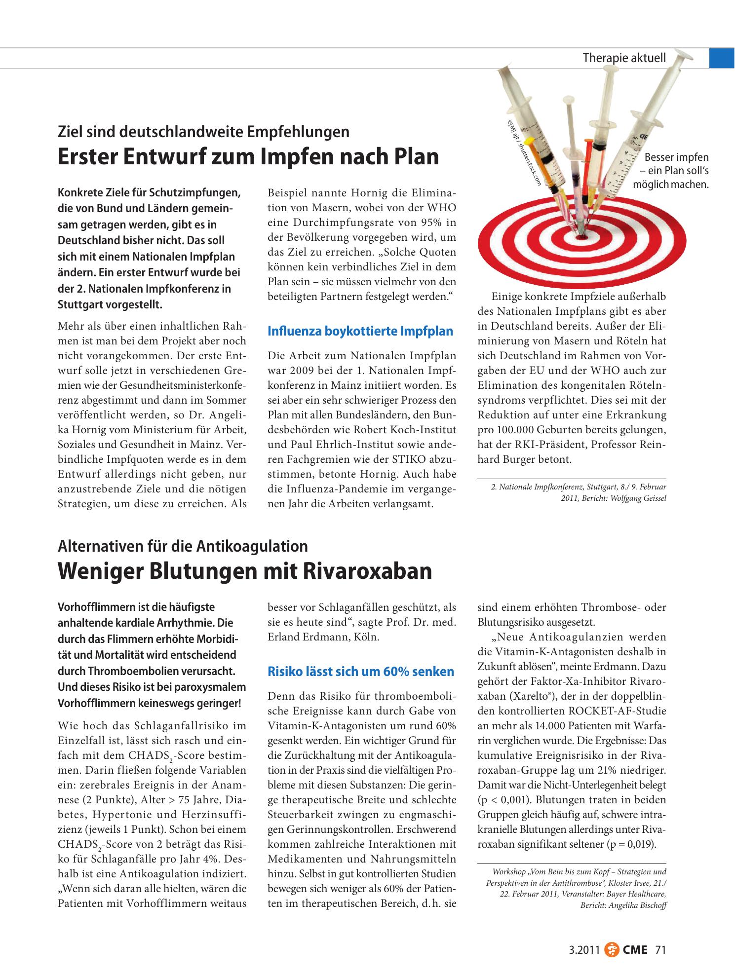 Vorschauseite 1: Erster Entwurf zum Impfen nach Plan