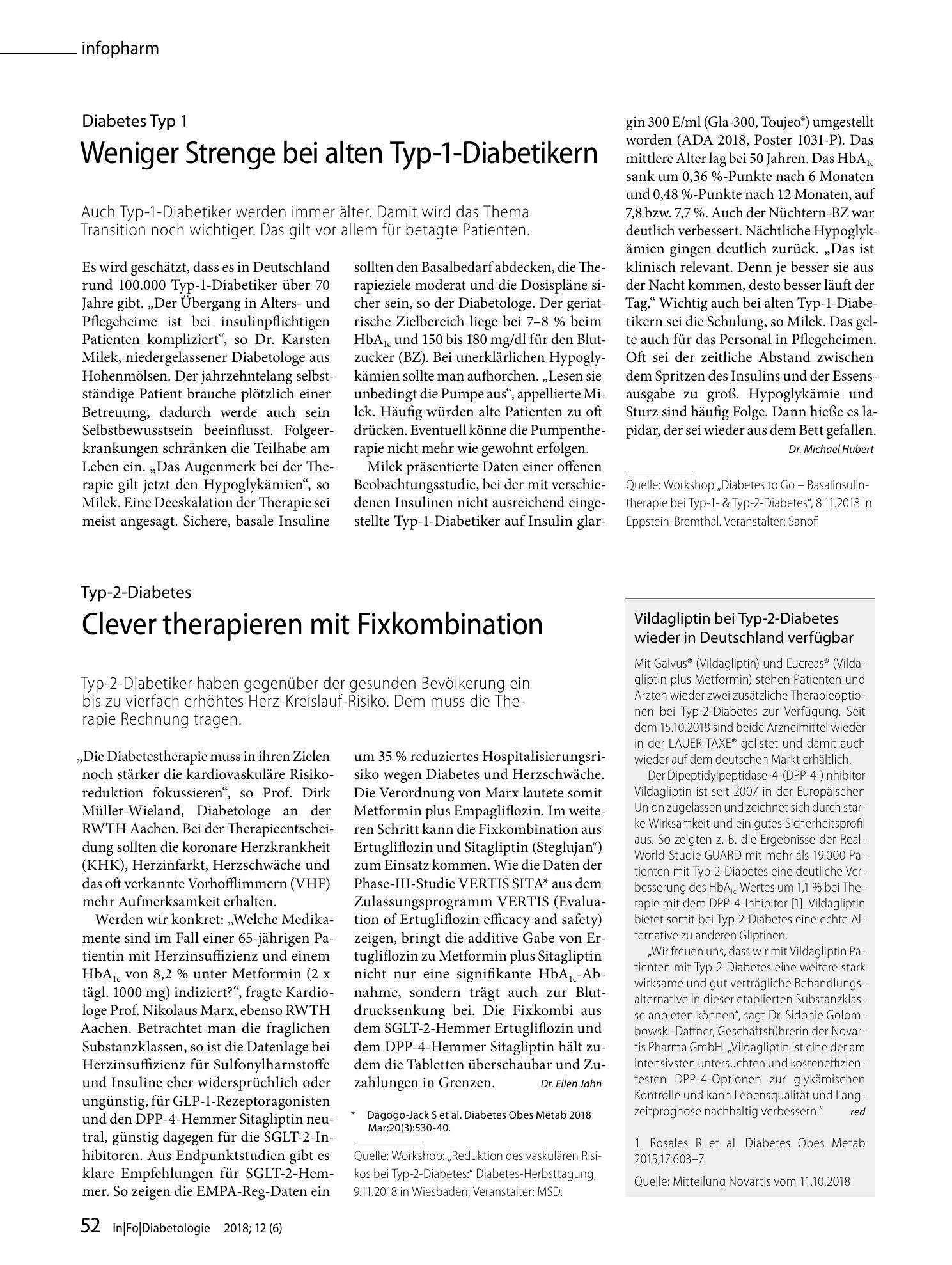 Vorschauseite 1: Clever therapieren mit Fixkombination