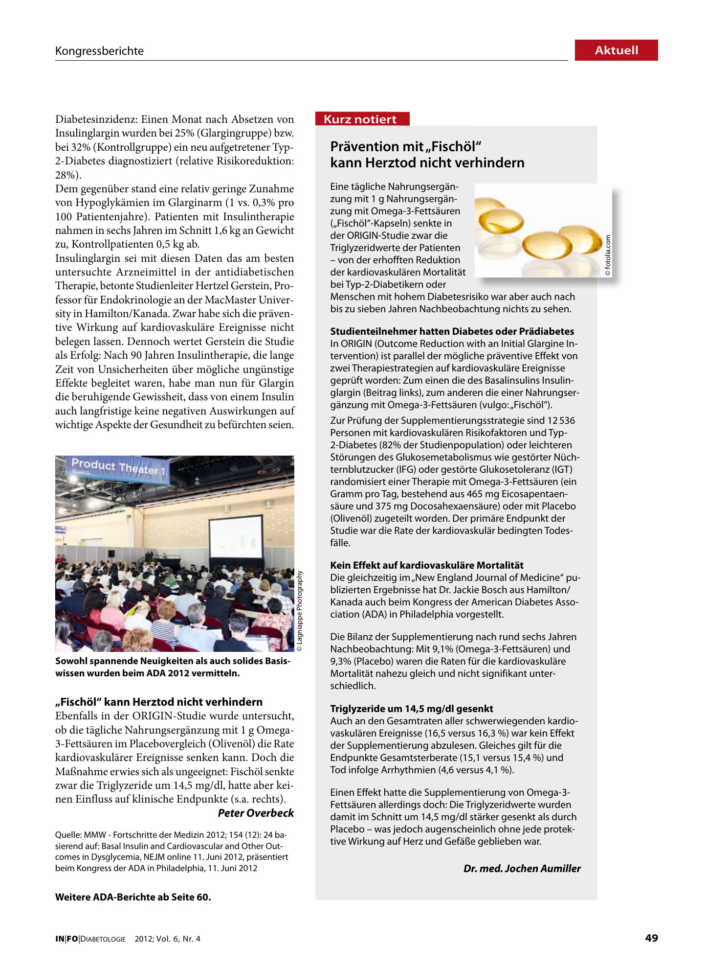 Vorschauseite 1: Prävention mit „Fischöl“ kann Herztod nicht verhindern
